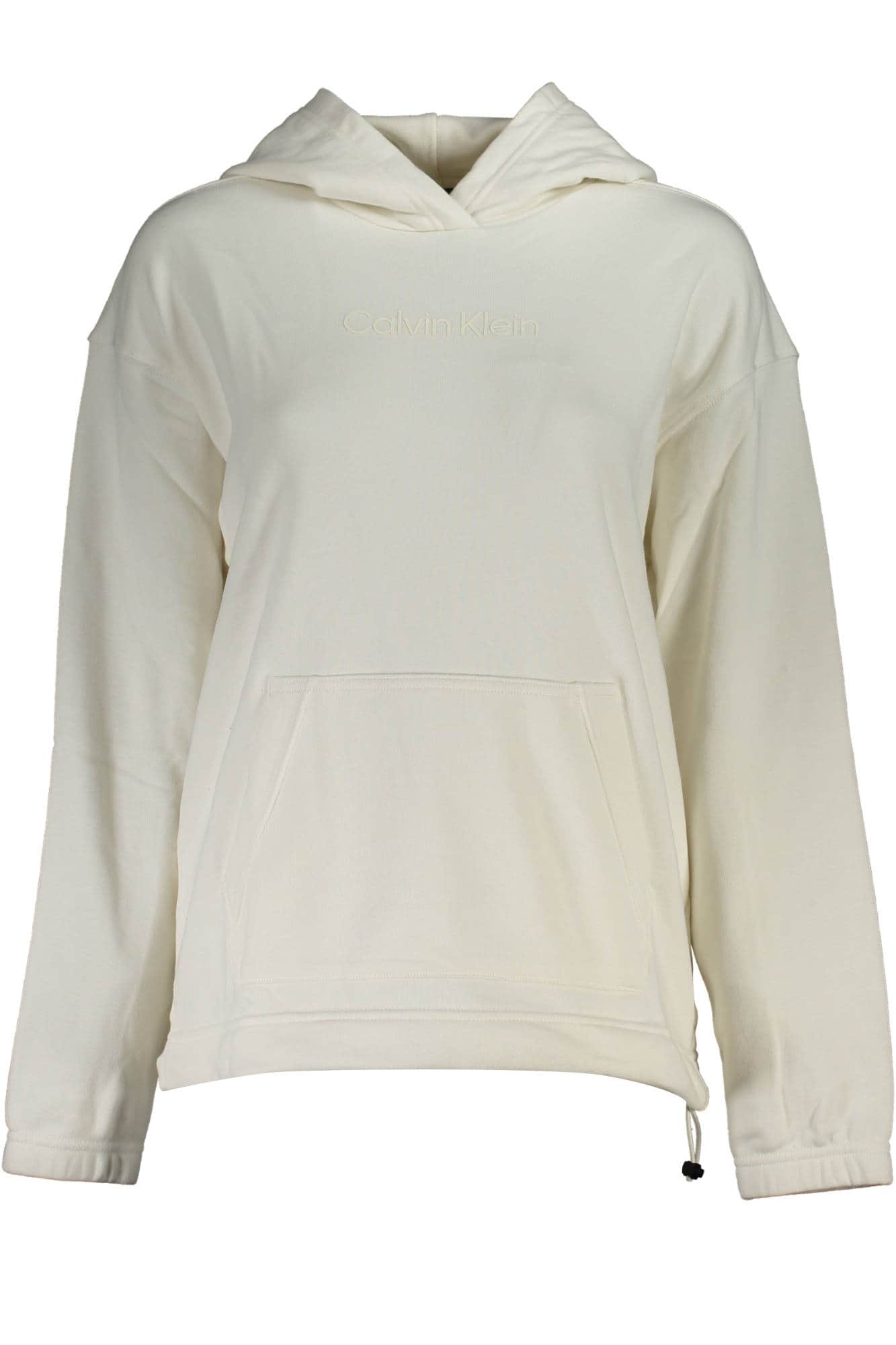 CALVIN KLEIN DAMEN SWEATSHIRT OHNE REISSVERSCHLUSS WEISS