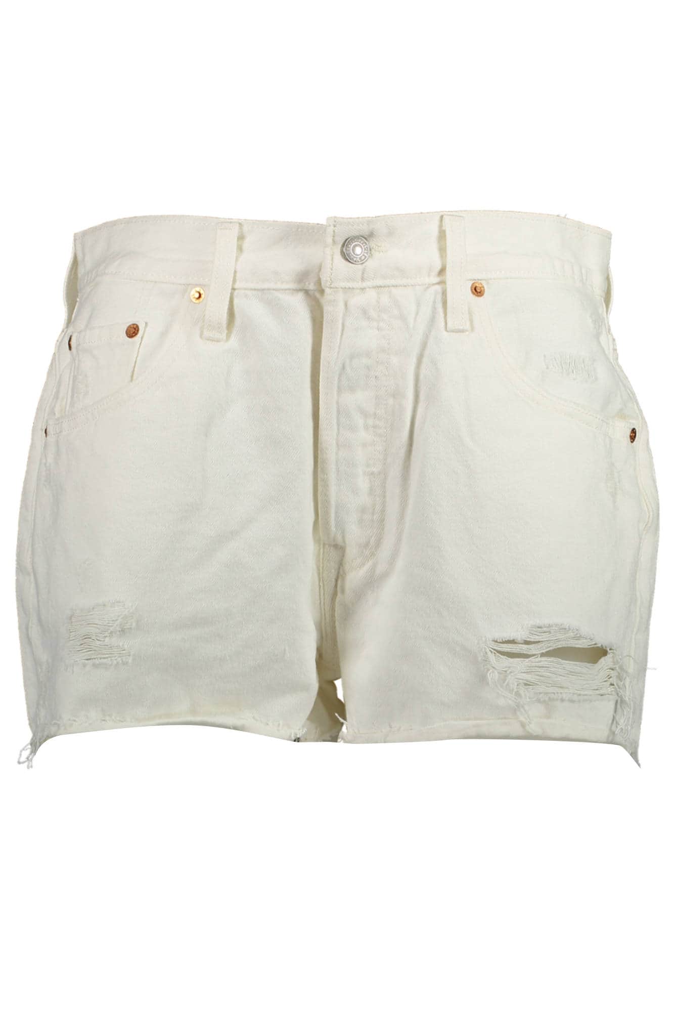 LEVI'S JEANS KURZ DAMEN WEISS