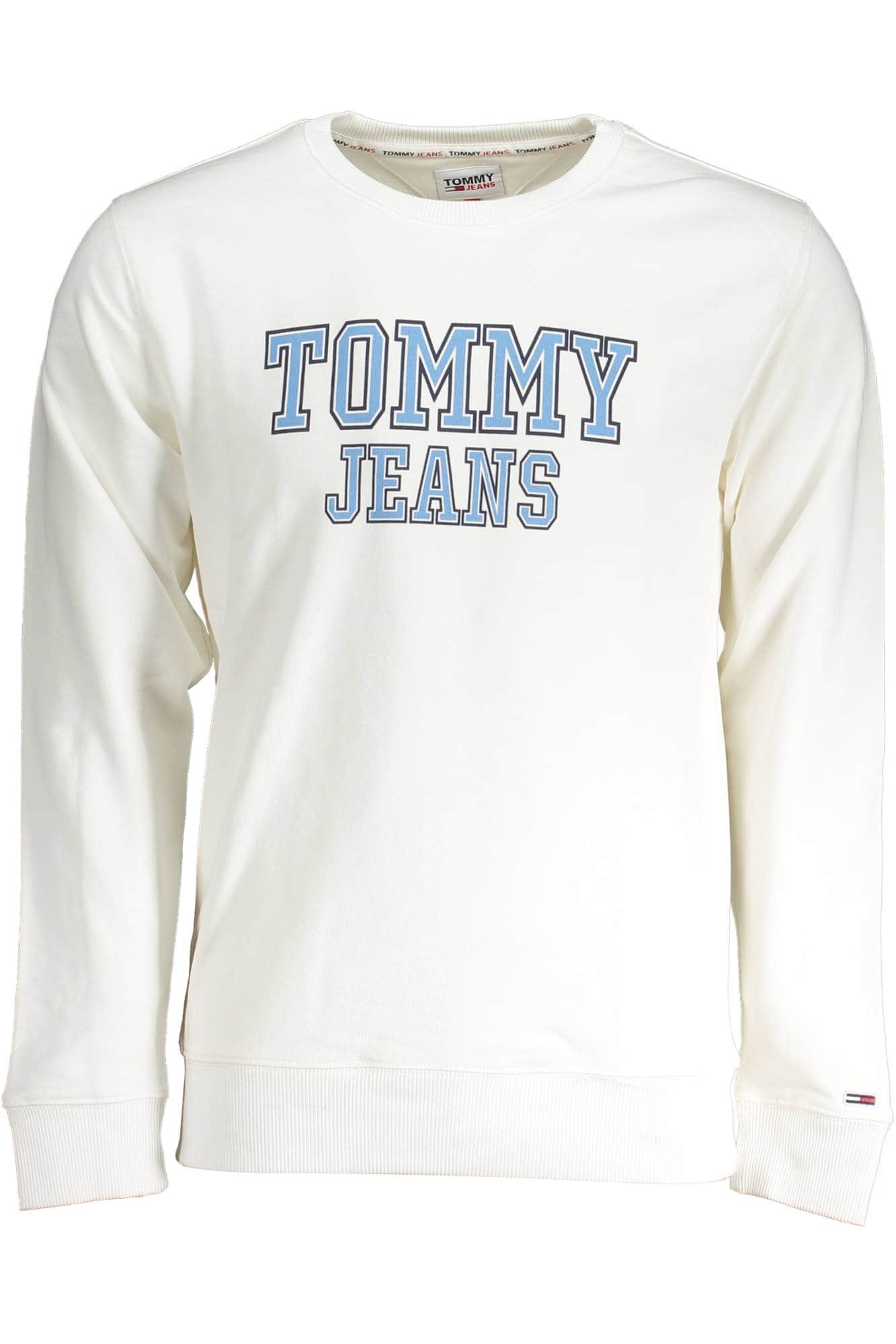 TOMMY HILFIGER HERREN WEISS SWEATSHIRT OHNE REISSVERSCHLUSS