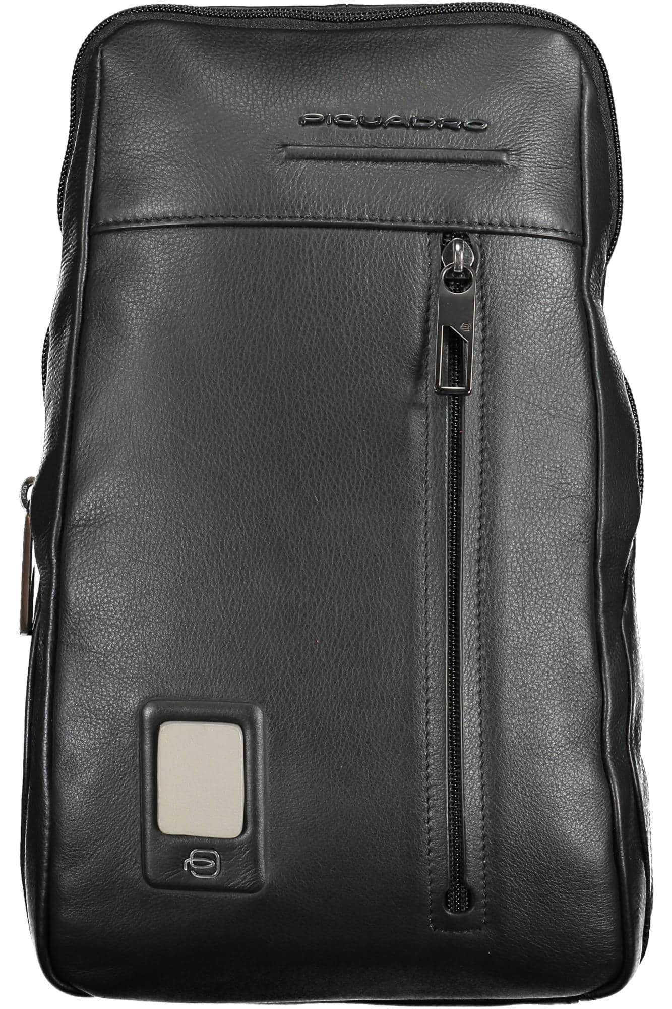 PIQUADRO SCHWARZ HERREN UMHÄNGETASCHE