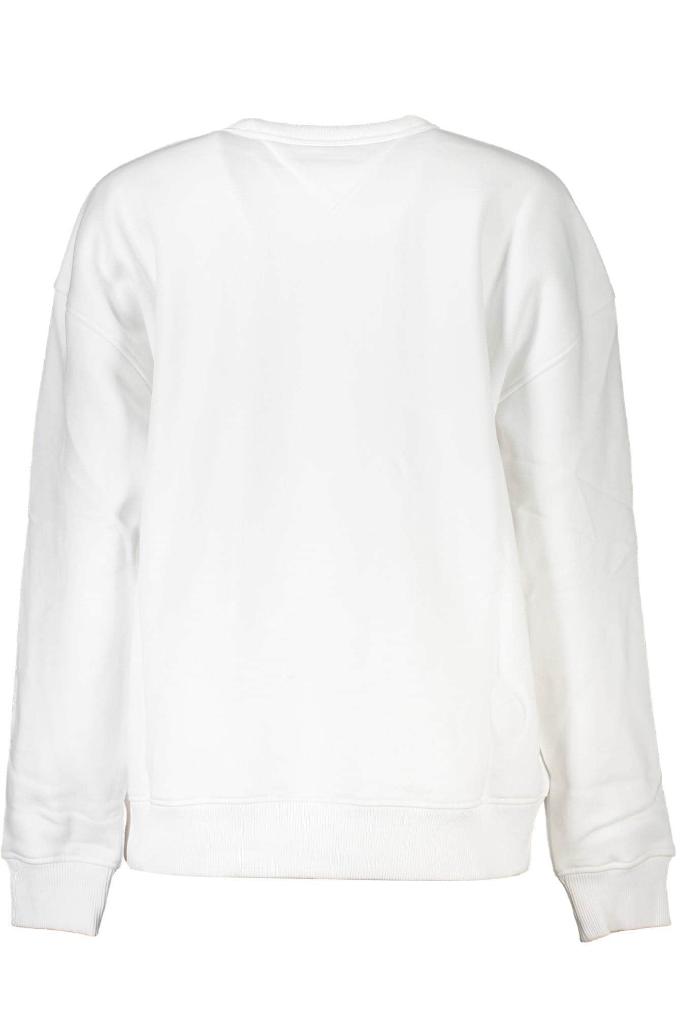 TOMMY HILFIGER DAMEN WEISS SWEATSHIRT OHNE REISSVERSCHLUSS