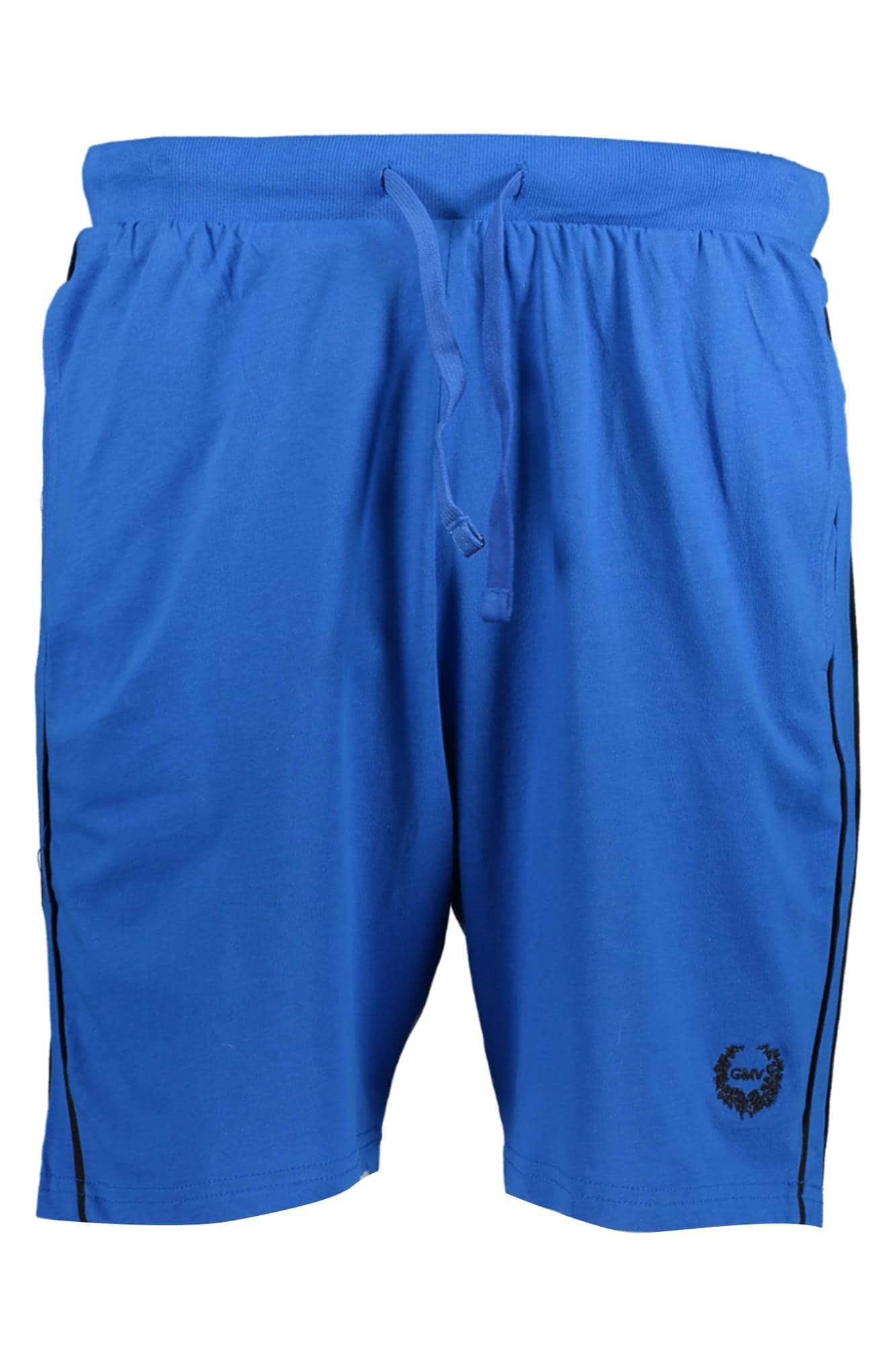 GIAN MARCO VENTURI HERREN KURZ HOSE BLAU