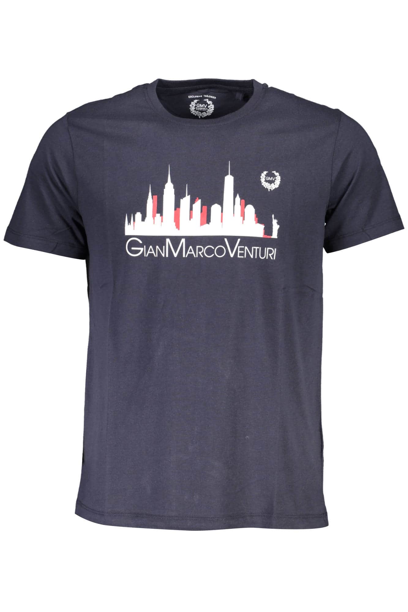 GIAN MARCO VENTURI HERREN KURZARM T-SHIRT ROT