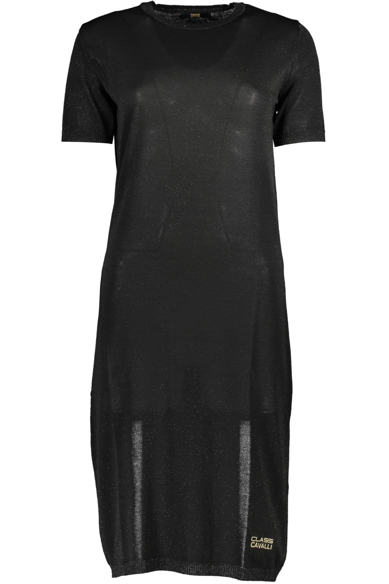 CAVALLI CLASS DAMEN KURZ KLEID SCHWARZ