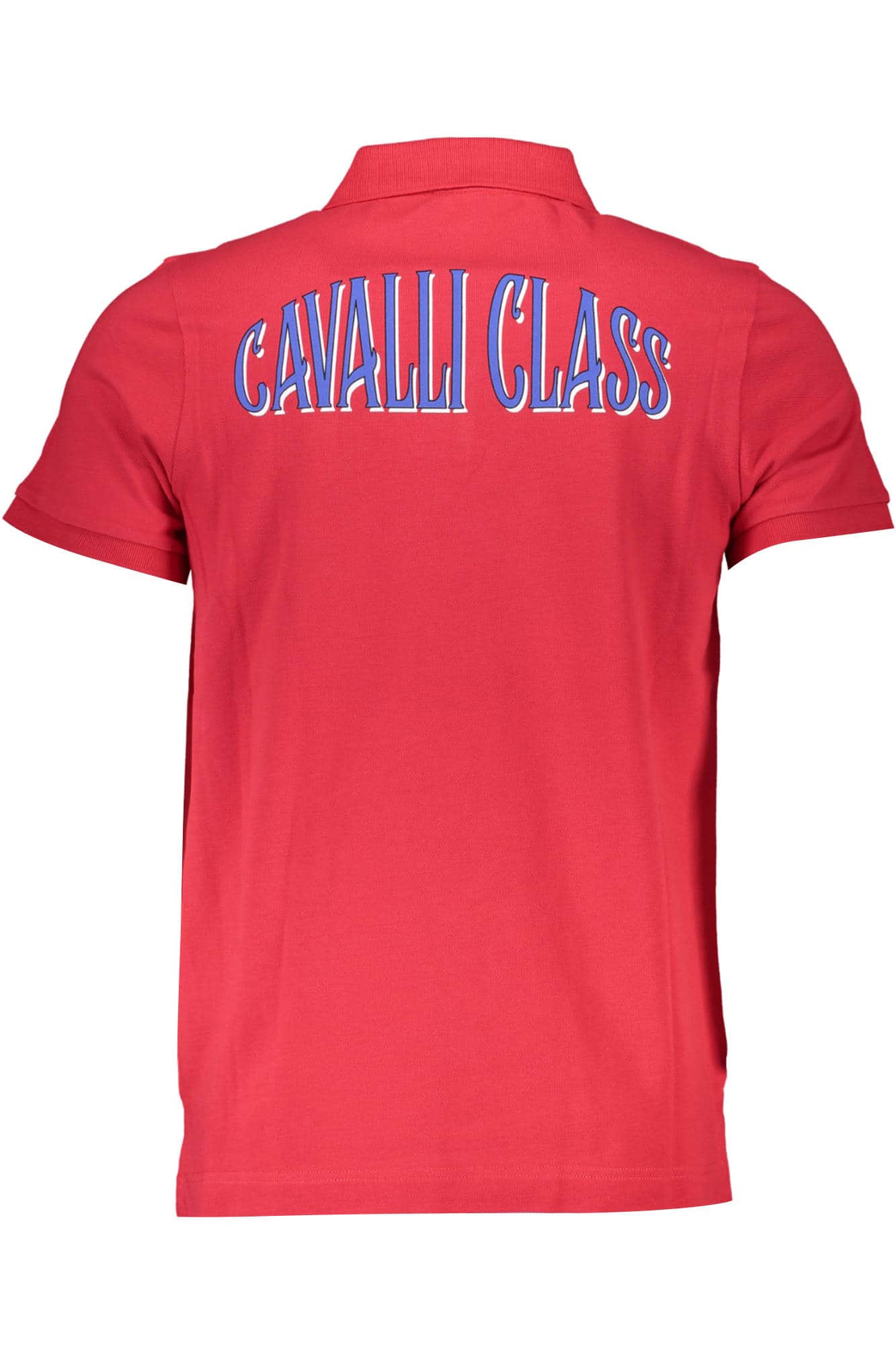 CAVALLI CLASS POLO KURZARM HERREN WEISS