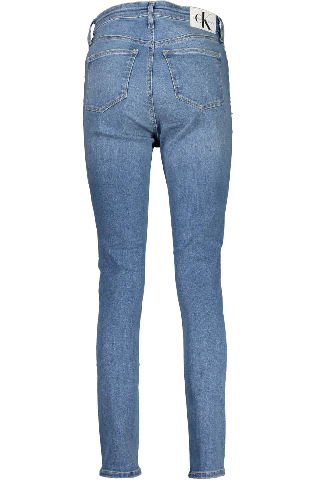 CALVIN KLEIN DAMEN DENIM JEANS LEICHT BLAU