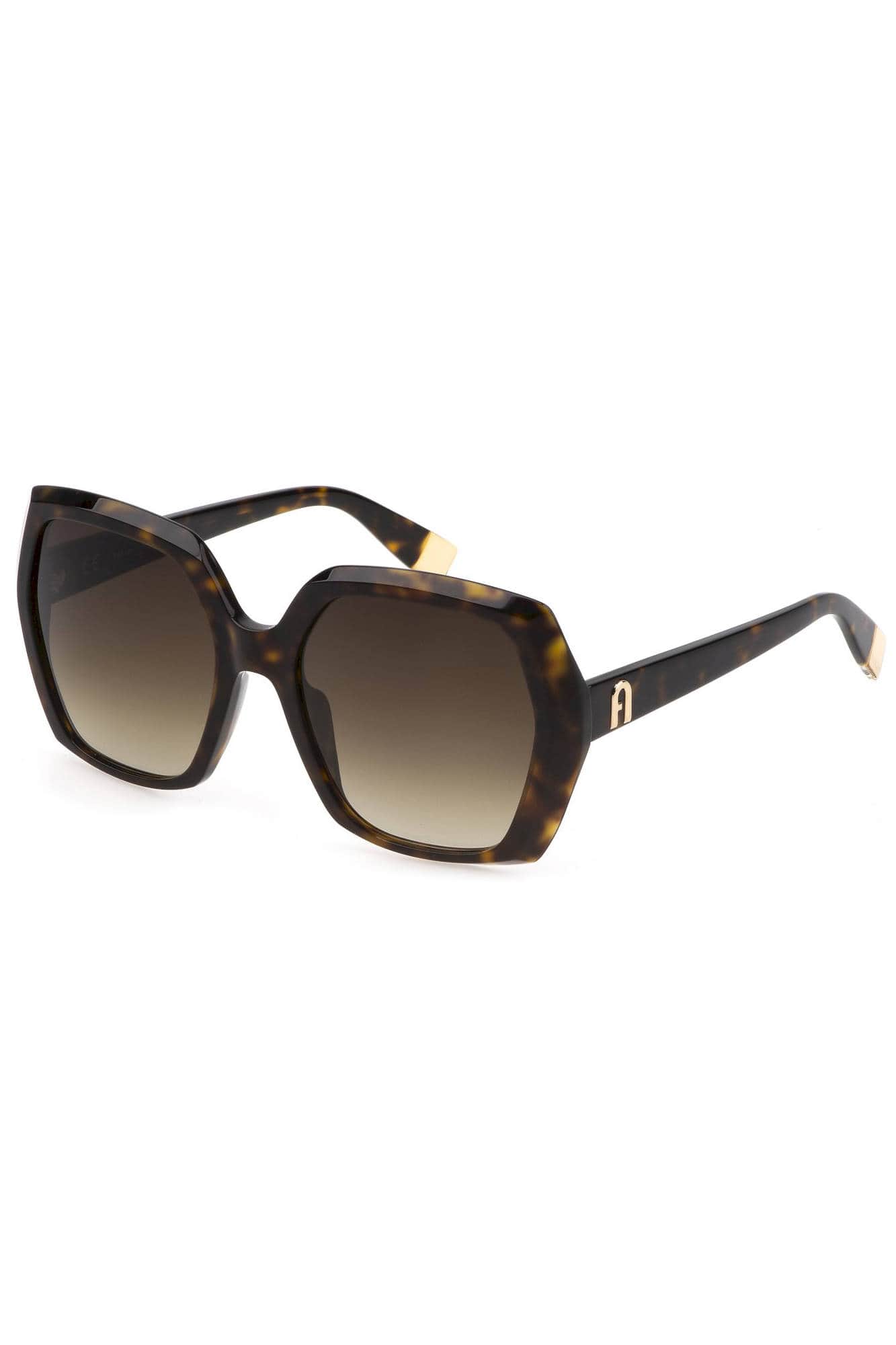 FURLA DAMEN BRAUN SONNENBRILLE