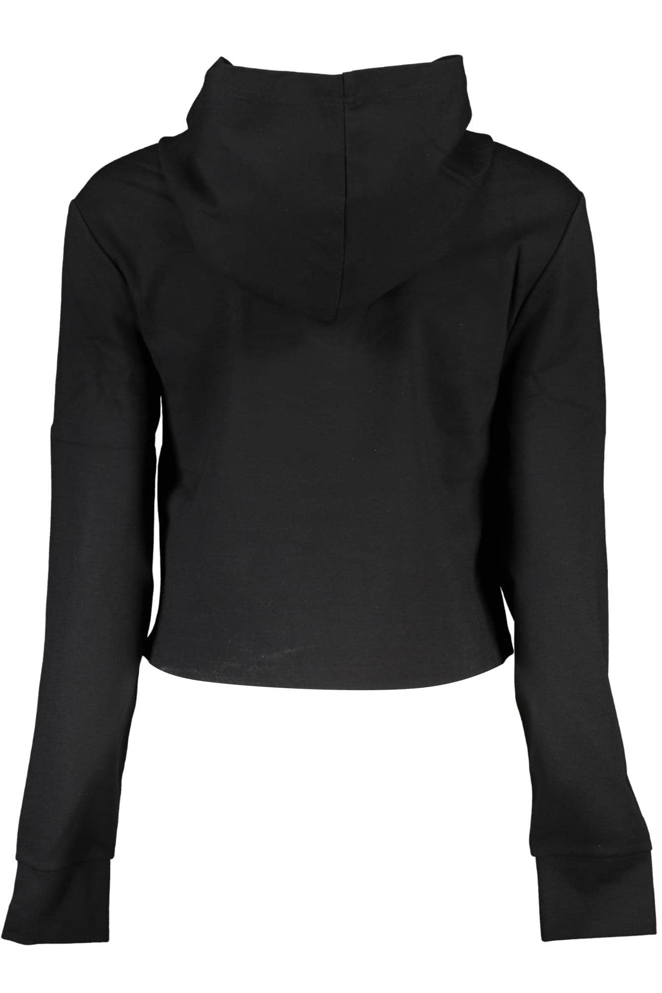CALVIN KLEIN DAMEN SWEATSHIRT OHNE REISSVERSCHLUSS SCHWARZ