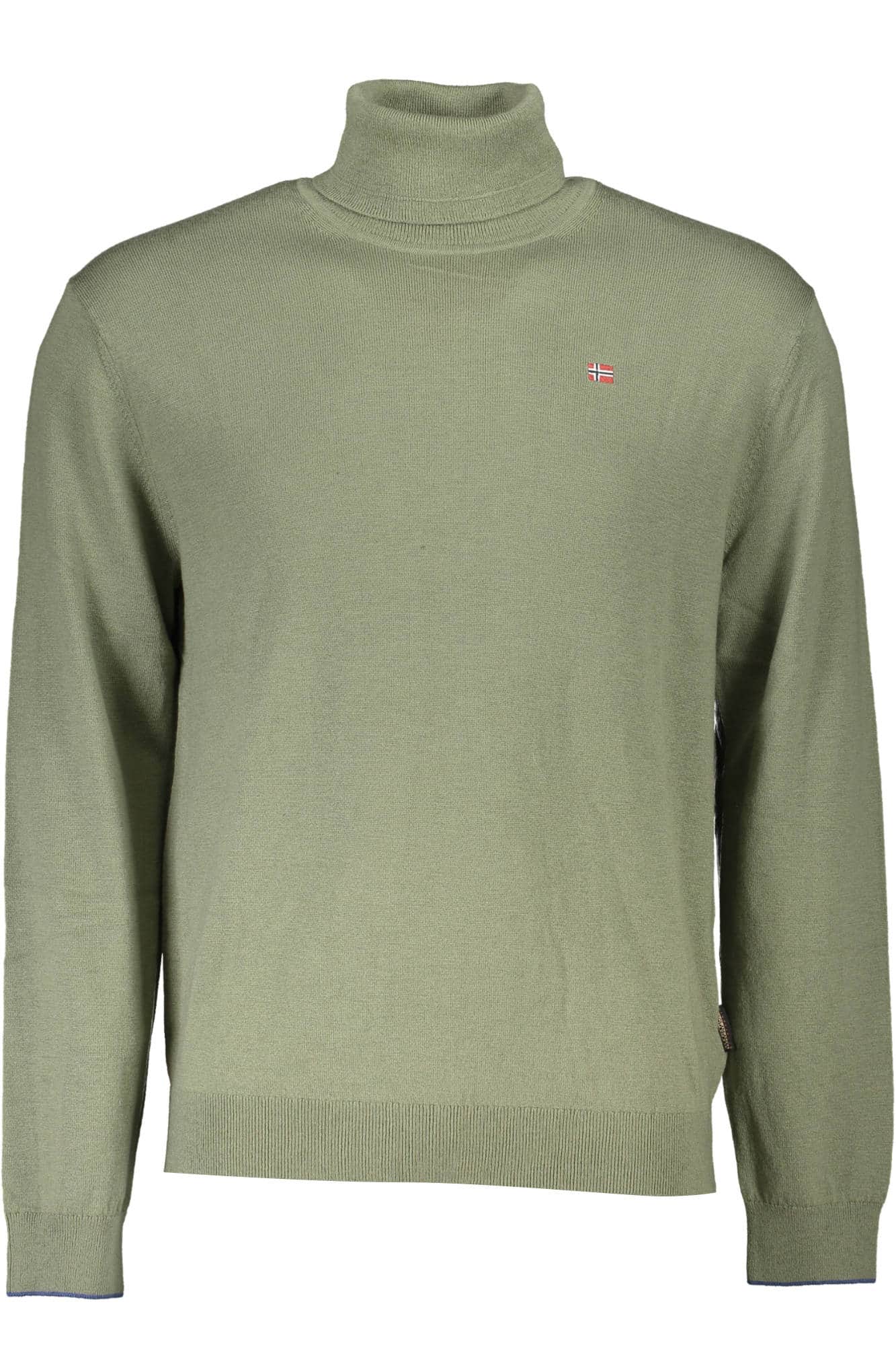 NAPAPIJRI HERREN GRÜN PULLOVER