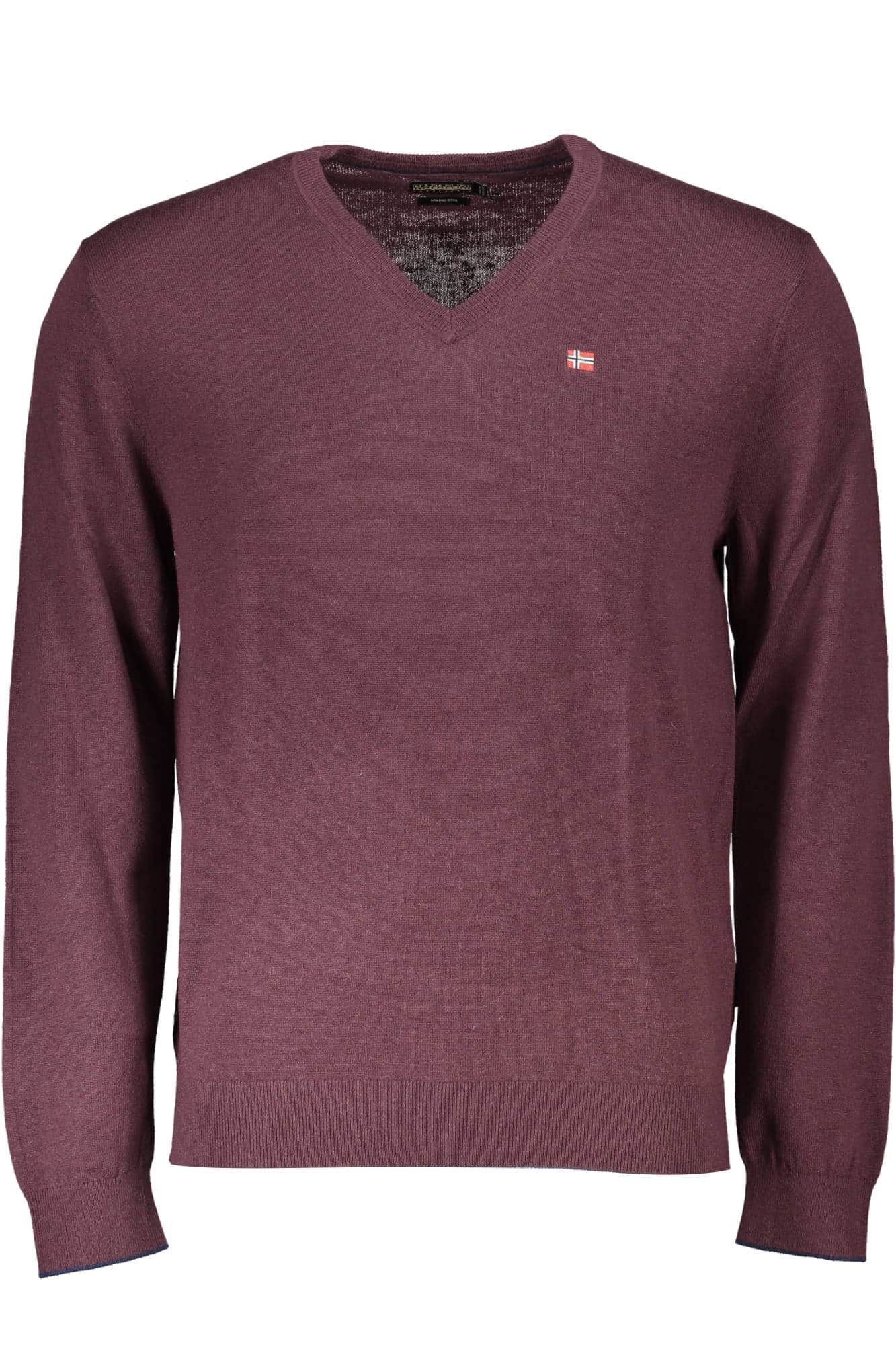NAPAPIJRI HERREN ROT PULLOVER