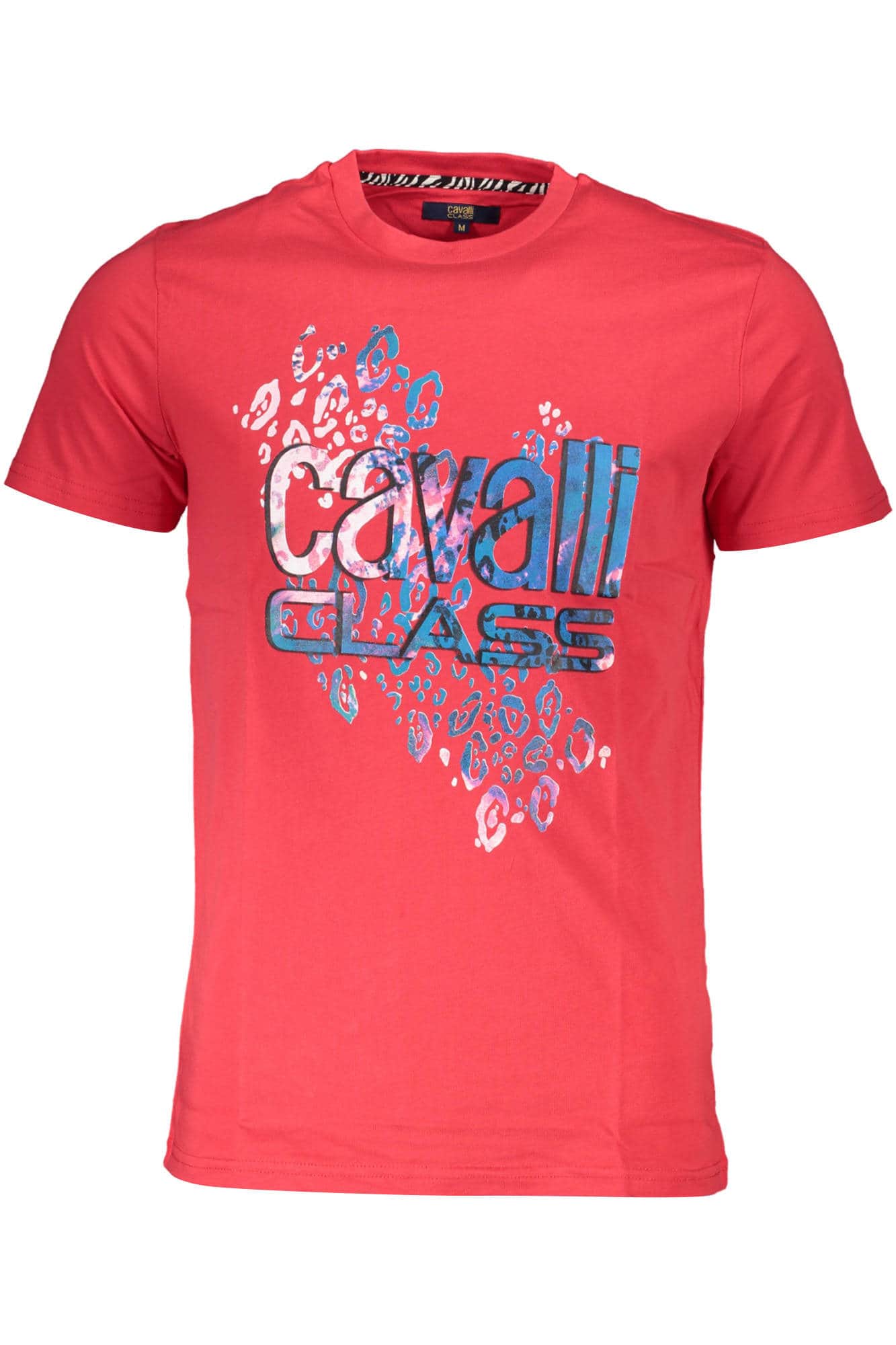 CAVALLI CLASS T-SHIRT KURZARM HERREN ROT