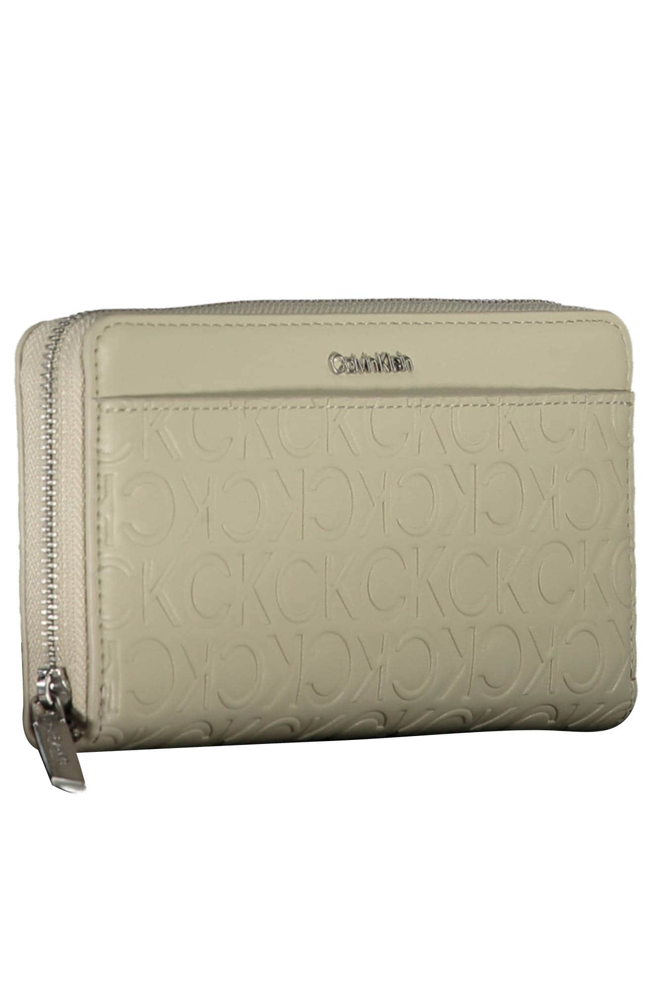 CALVIN KLEIN BEIGE GELDBÖRSE FÜR DAMEN