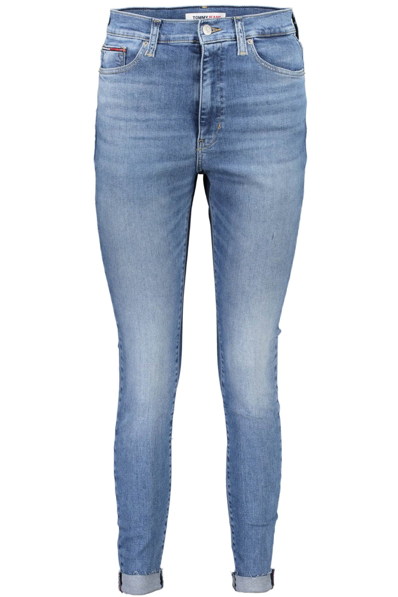 TOMMY HILFIGER DAMEN DENIM JEANS LEICHT BLAU