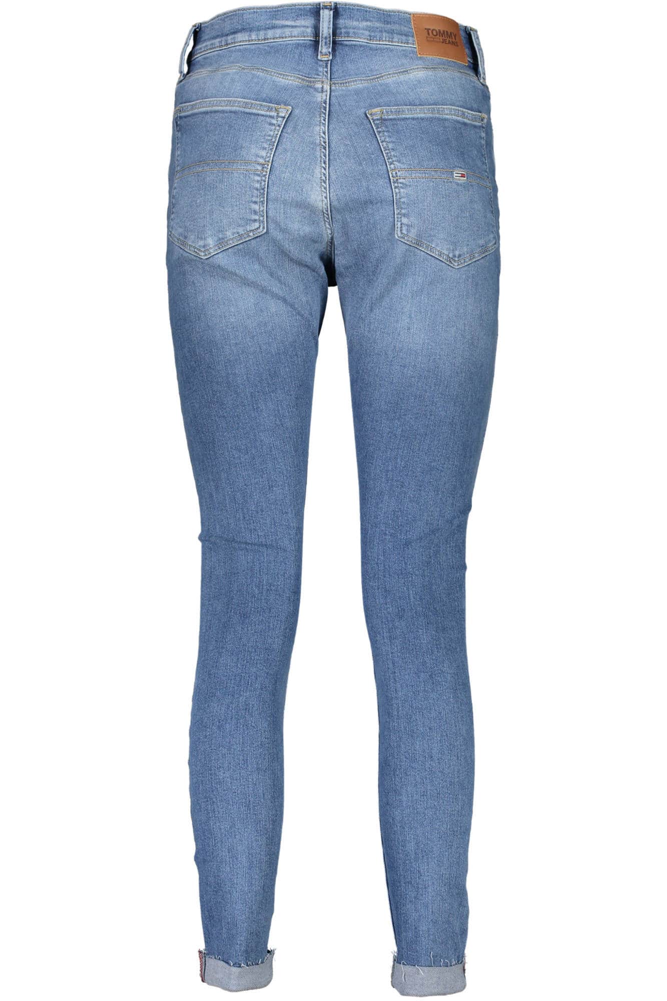 TOMMY HILFIGER DAMEN DENIM JEANS LEICHT BLAU