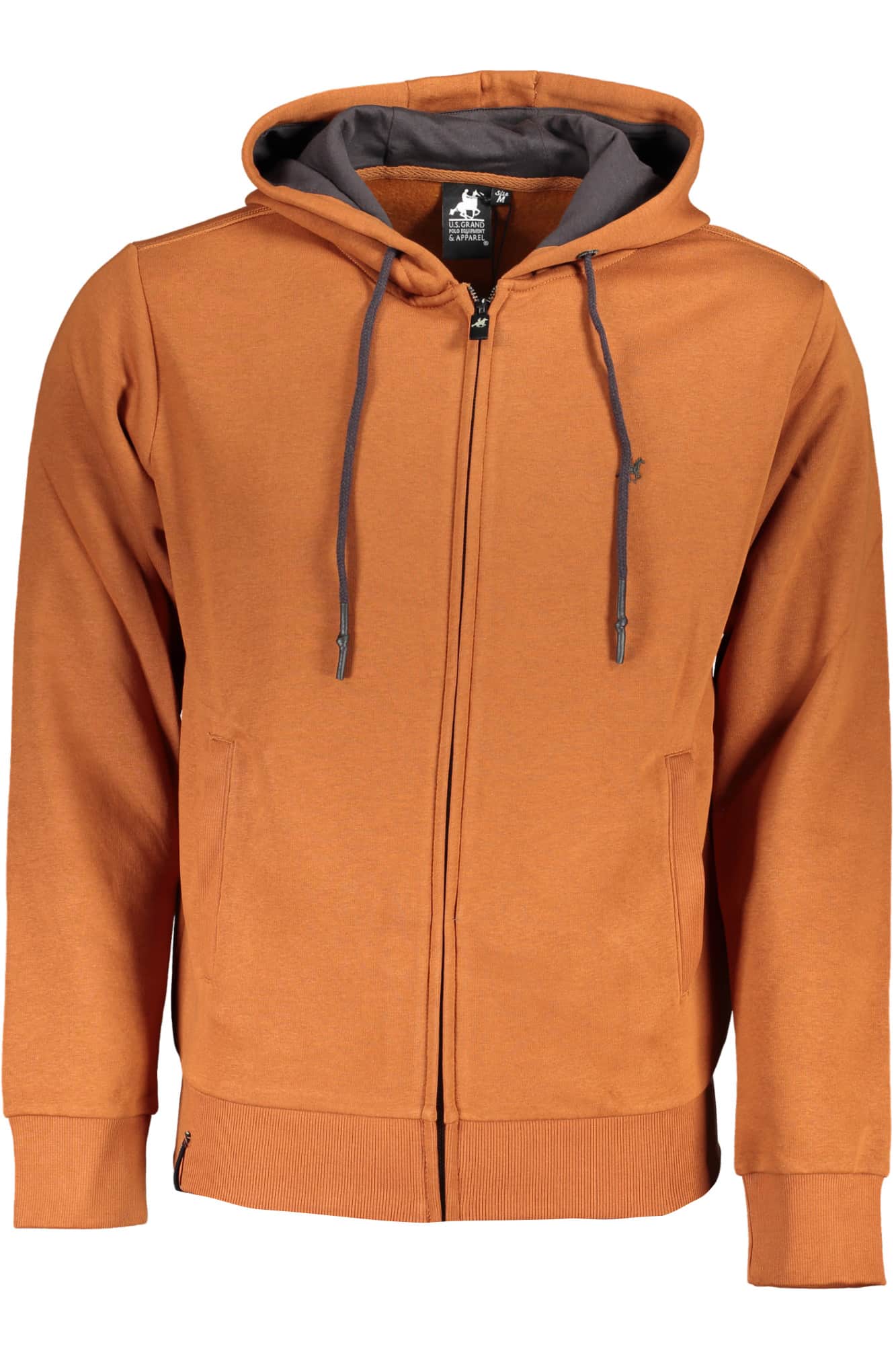 US GRAND HERREN BLAU MIT REISSVERSCHLUSS SWEATSHIRT