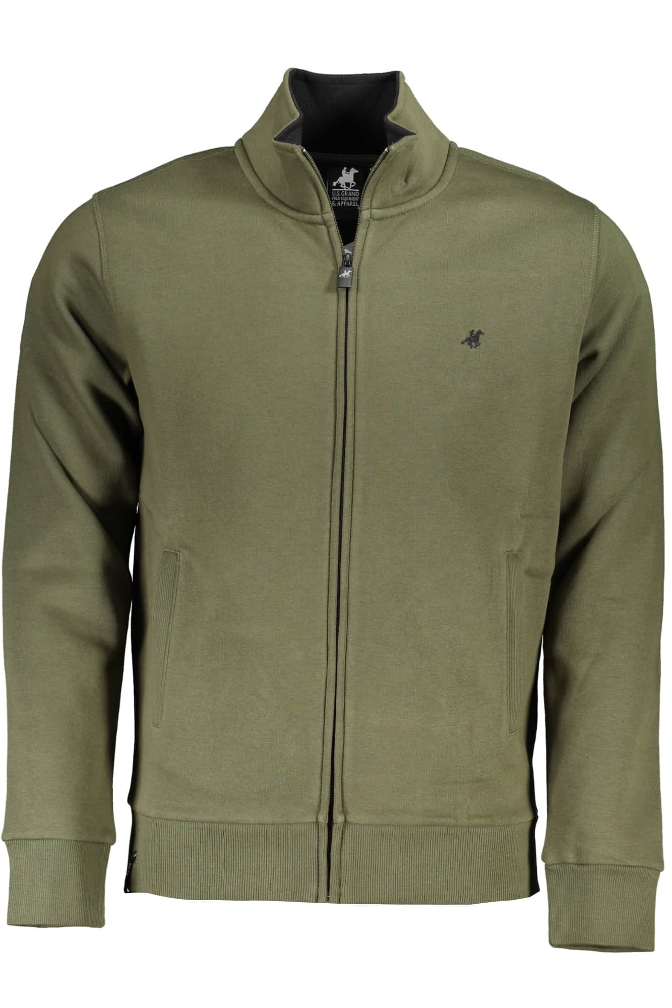 US GRAND HERREN BLAU MIT REISSVERSCHLUSS SWEATSHIRT
