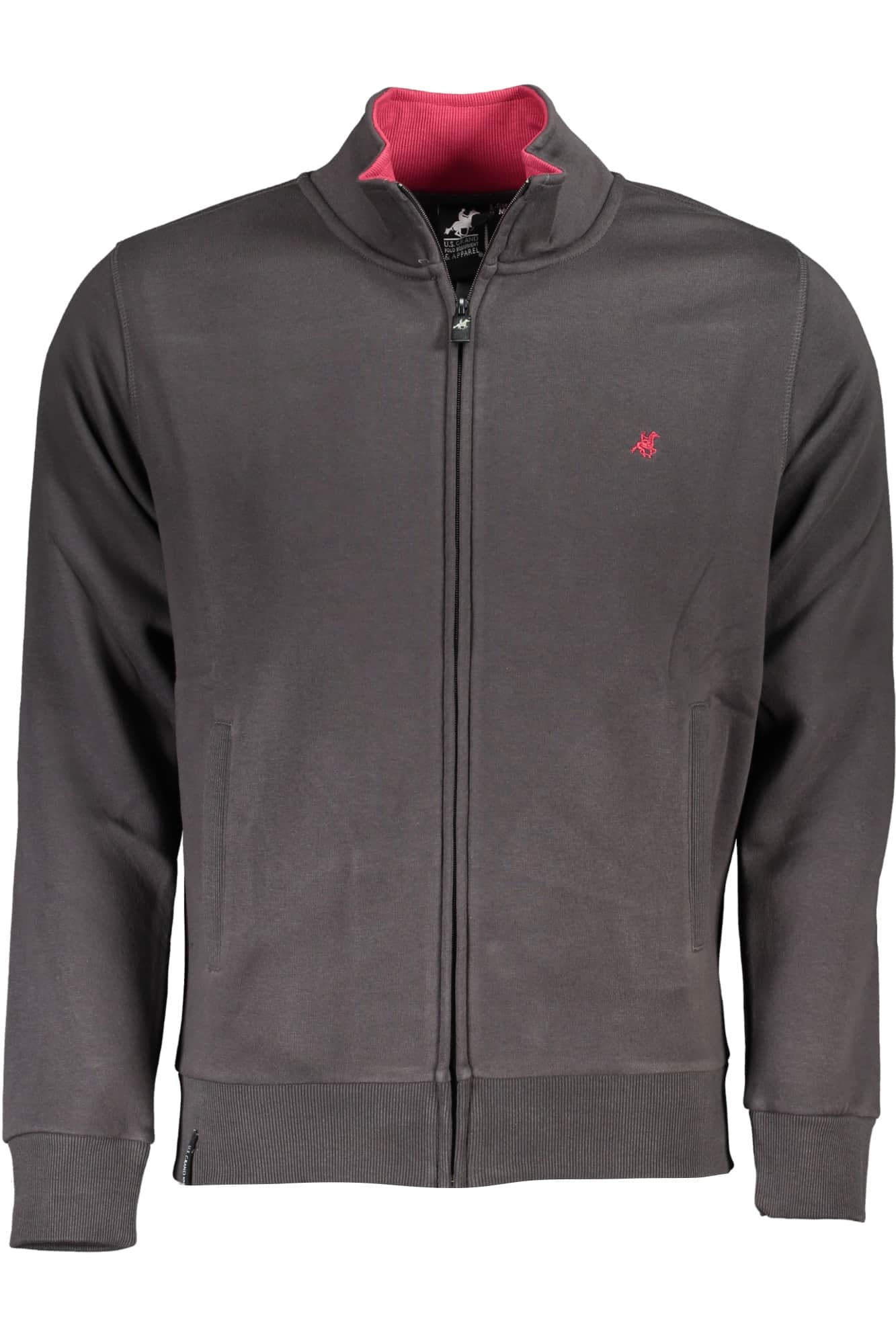 US GRAND HERREN BLAU MIT REISSVERSCHLUSS SWEATSHIRT
