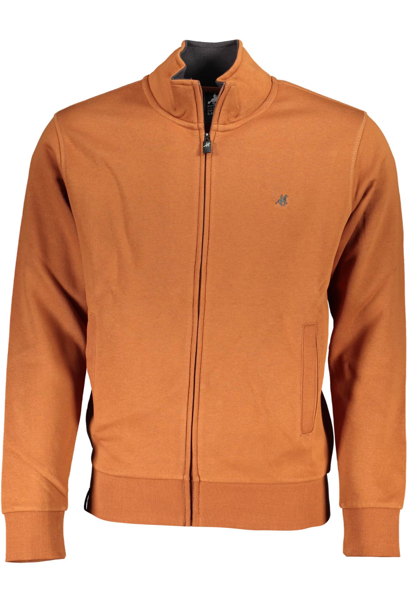 US GRAND HERREN BLAU MIT REISSVERSCHLUSS SWEATSHIRT