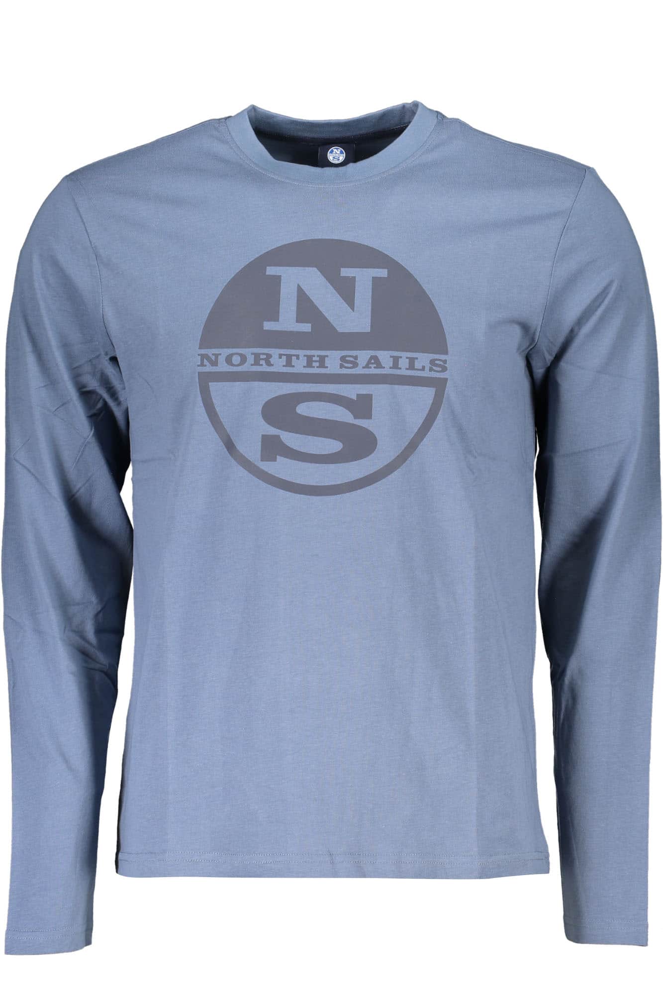 NORTH SAILS HERREN LANGARM T-SHIRT BLAU