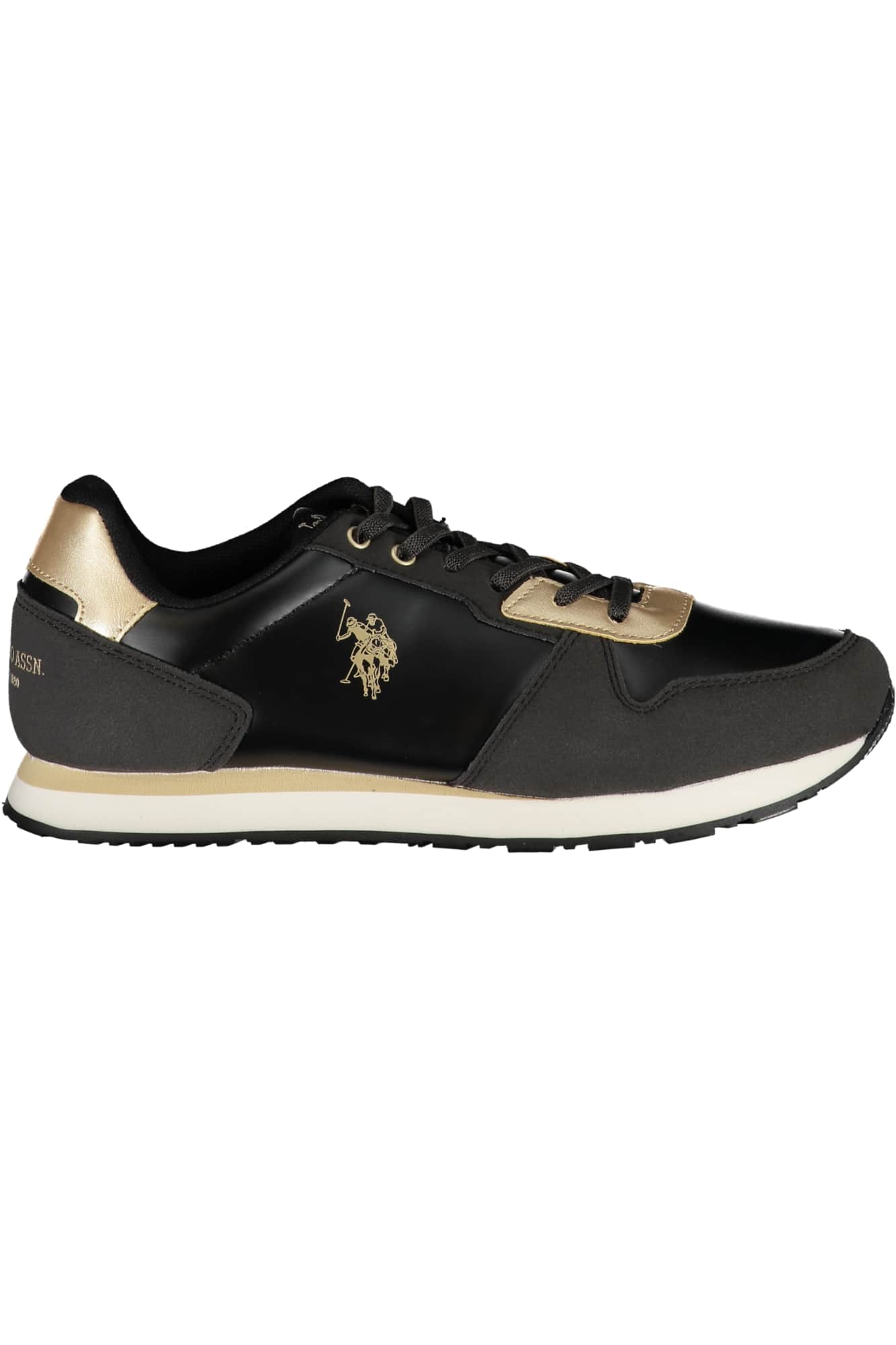 US POLO ASSN. SCHWARZ DAMEN SPORTSCHUHE