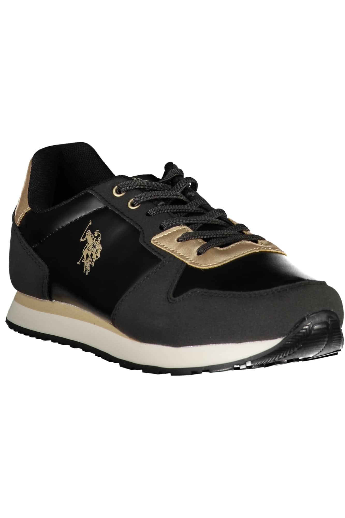 US POLO ASSN. SCHWARZ DAMEN SPORTSCHUHE