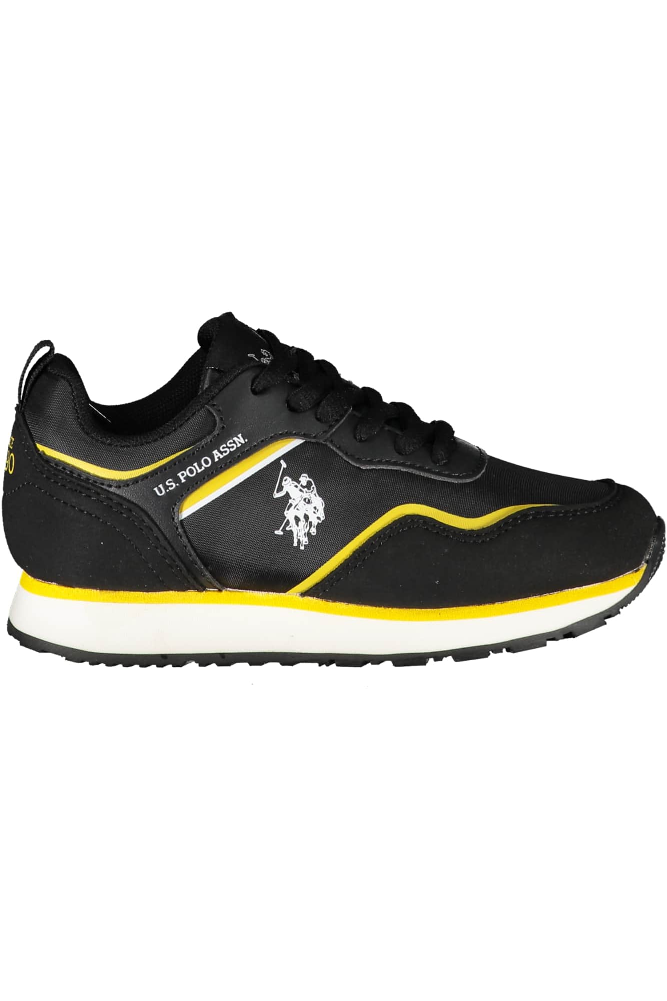 US POLO ASSN. SCHWARZ KINDER SPORTSCHUHE