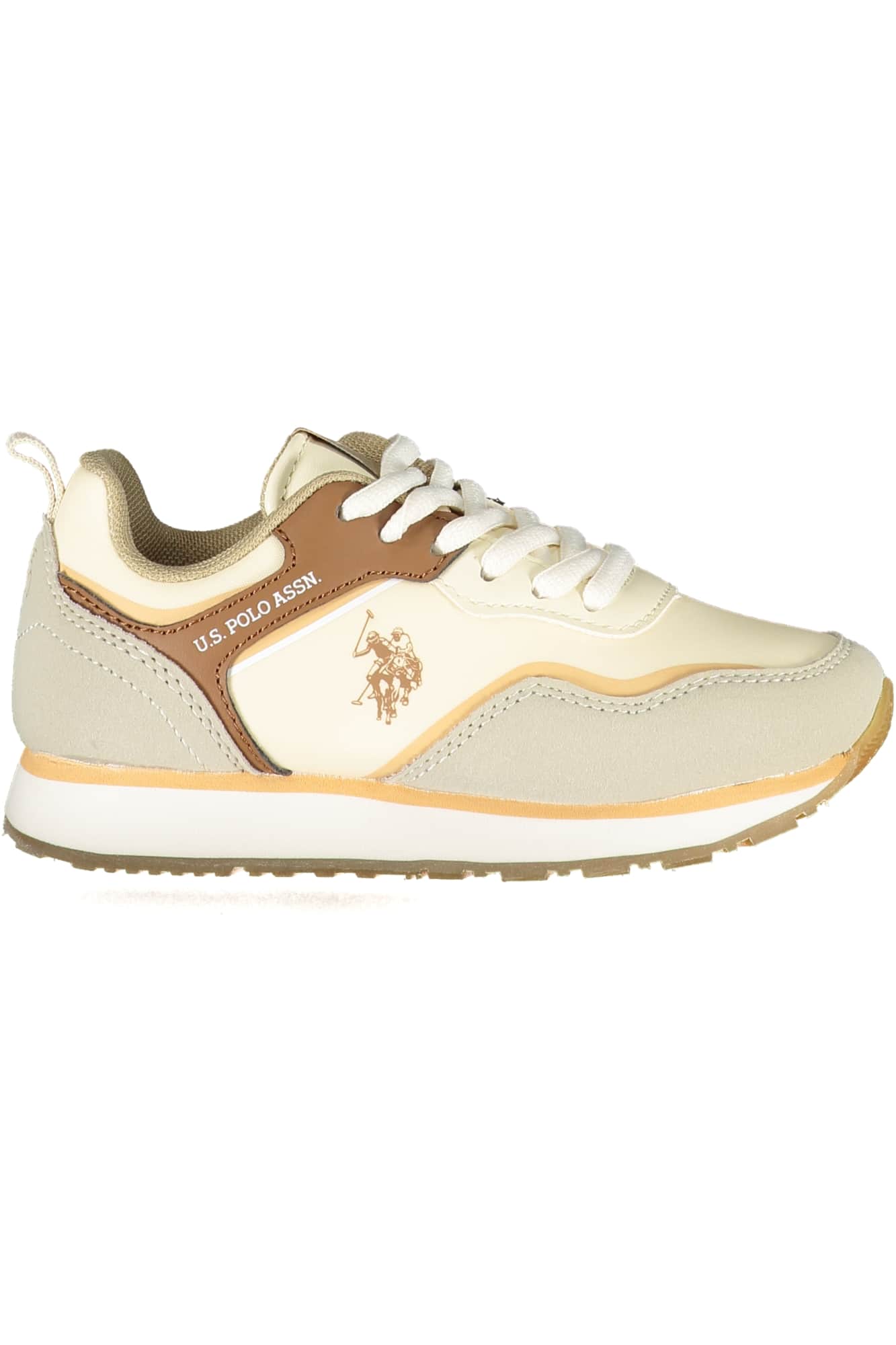 US POLO ASSN. BEIGE KINDER SPORTSCHUHE