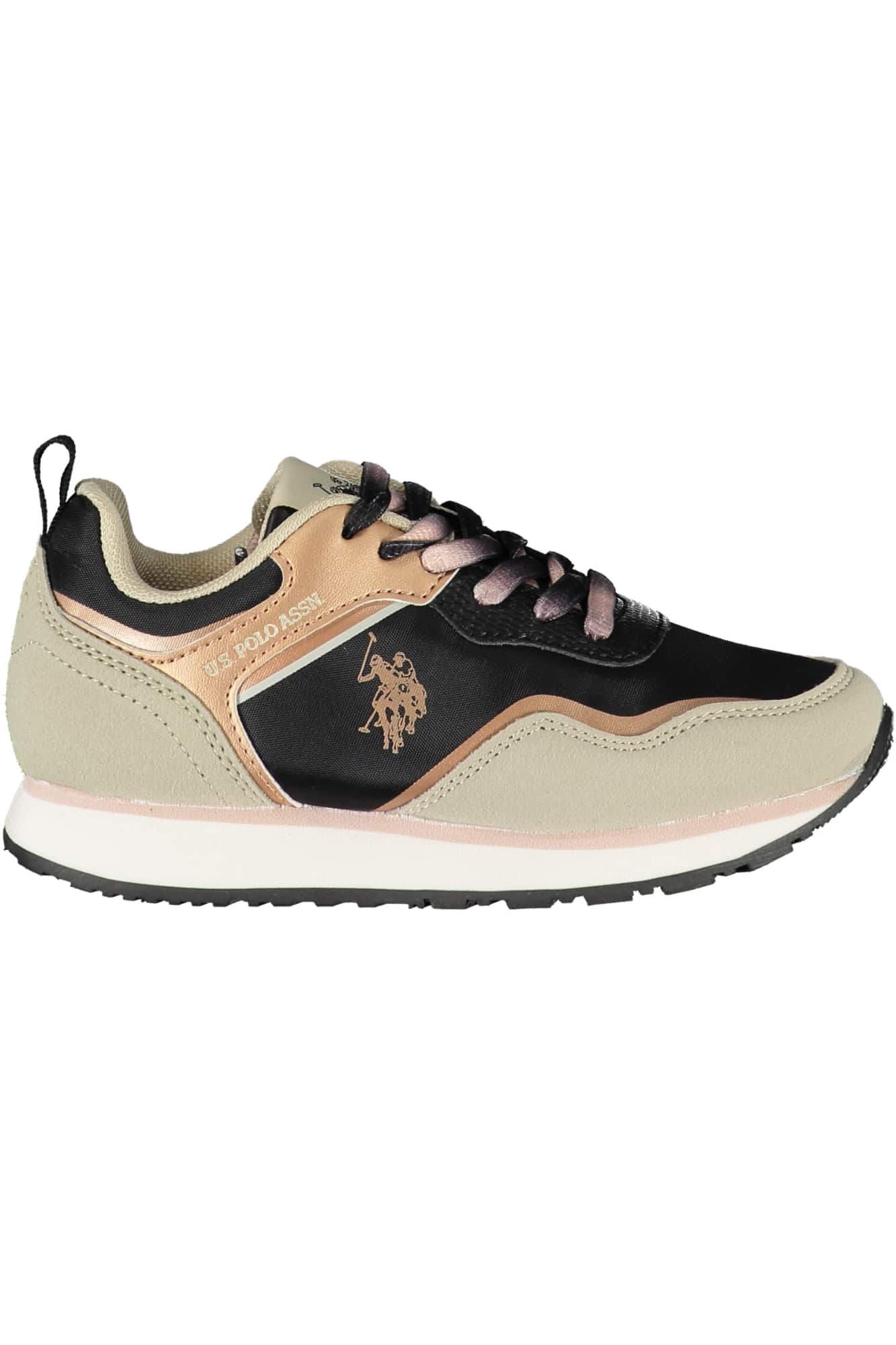 US POLO ASSN. KINDER SCHWARZ SPORTSCHUHE