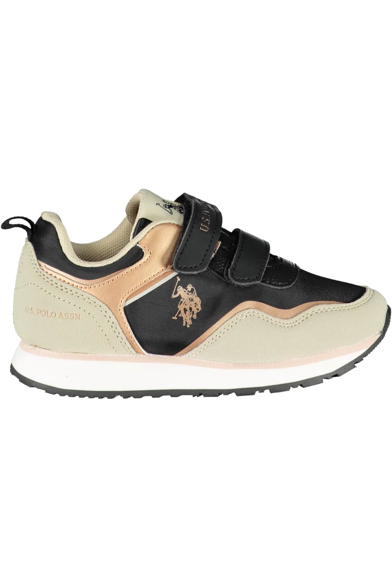 US POLO ASSN. KINDER BEIGE SPORTSCHUHE