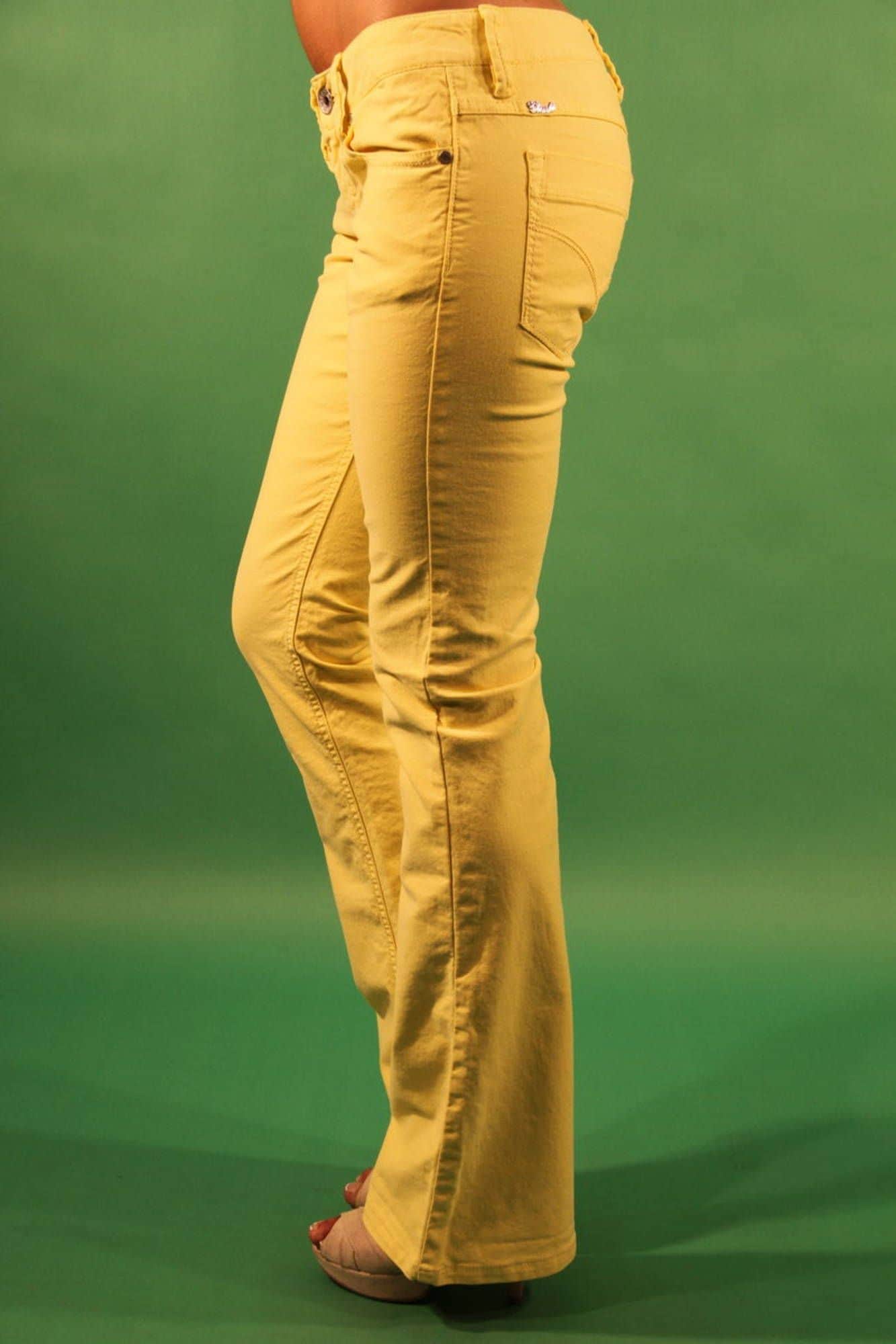 GAUDÌ GELB DAMEN HOSE