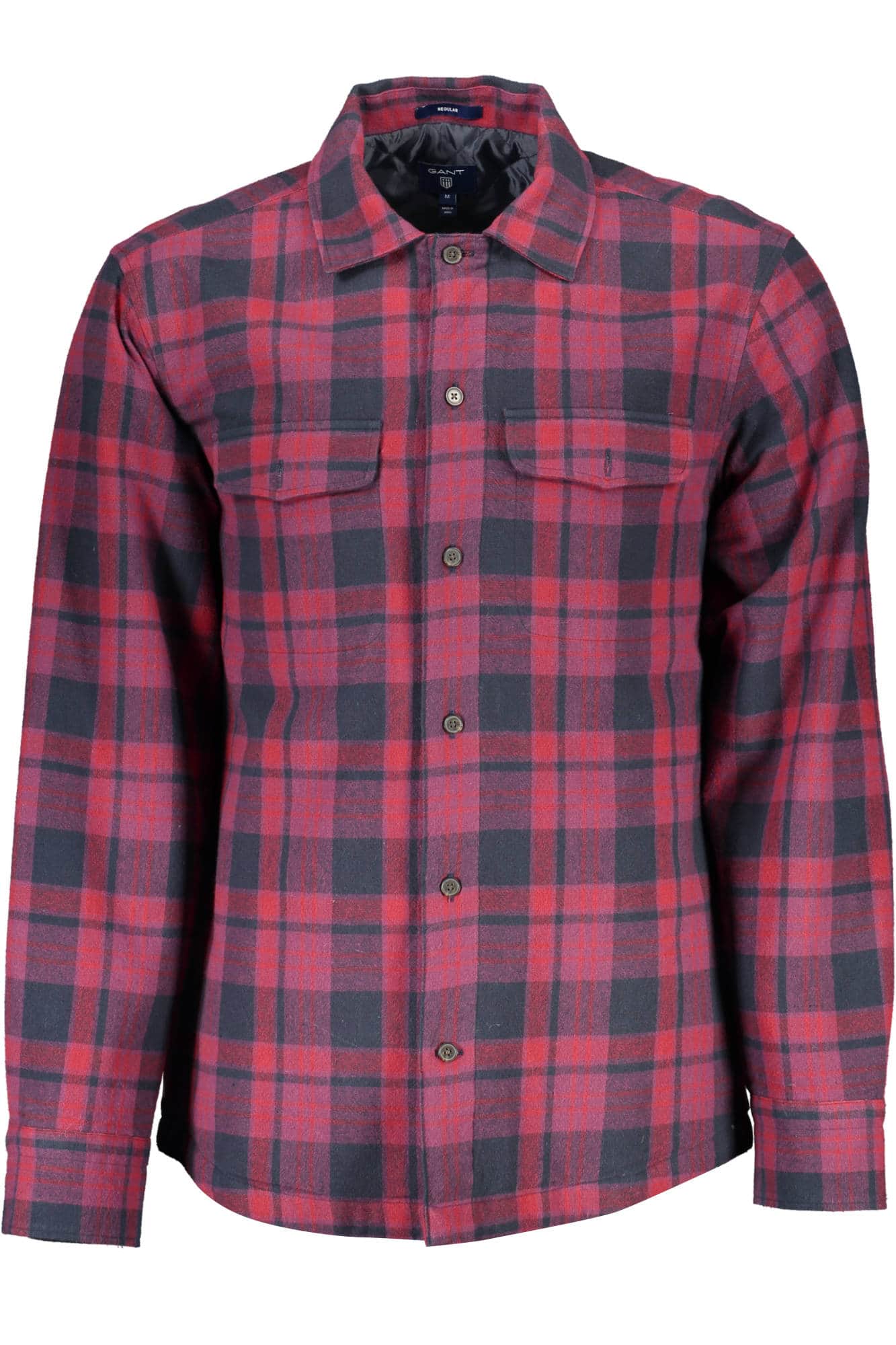 GANT HERREN LANGARM SHIRT LILA