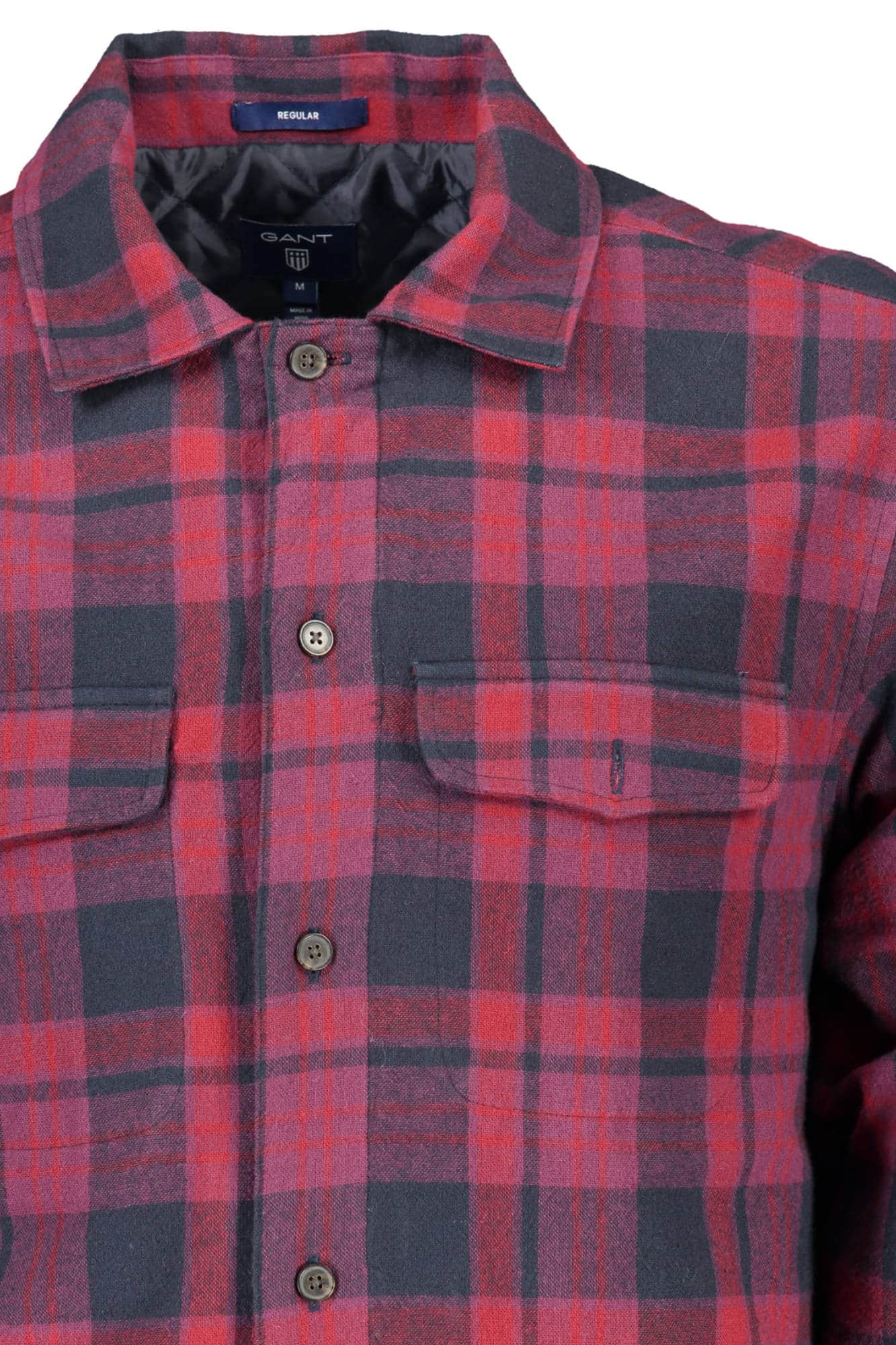 GANT HERREN LANGARM SHIRT LILA
