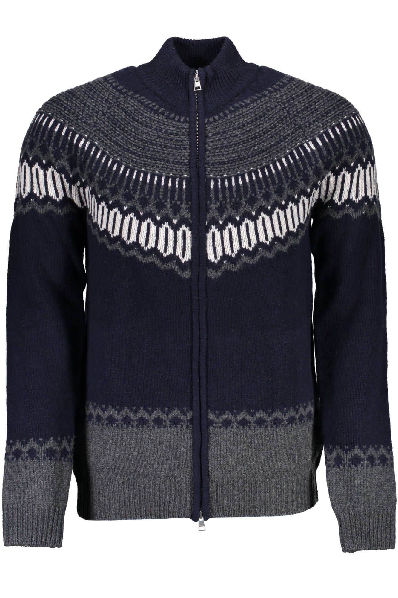 GANT STRICKJACKE HERREN BLAU