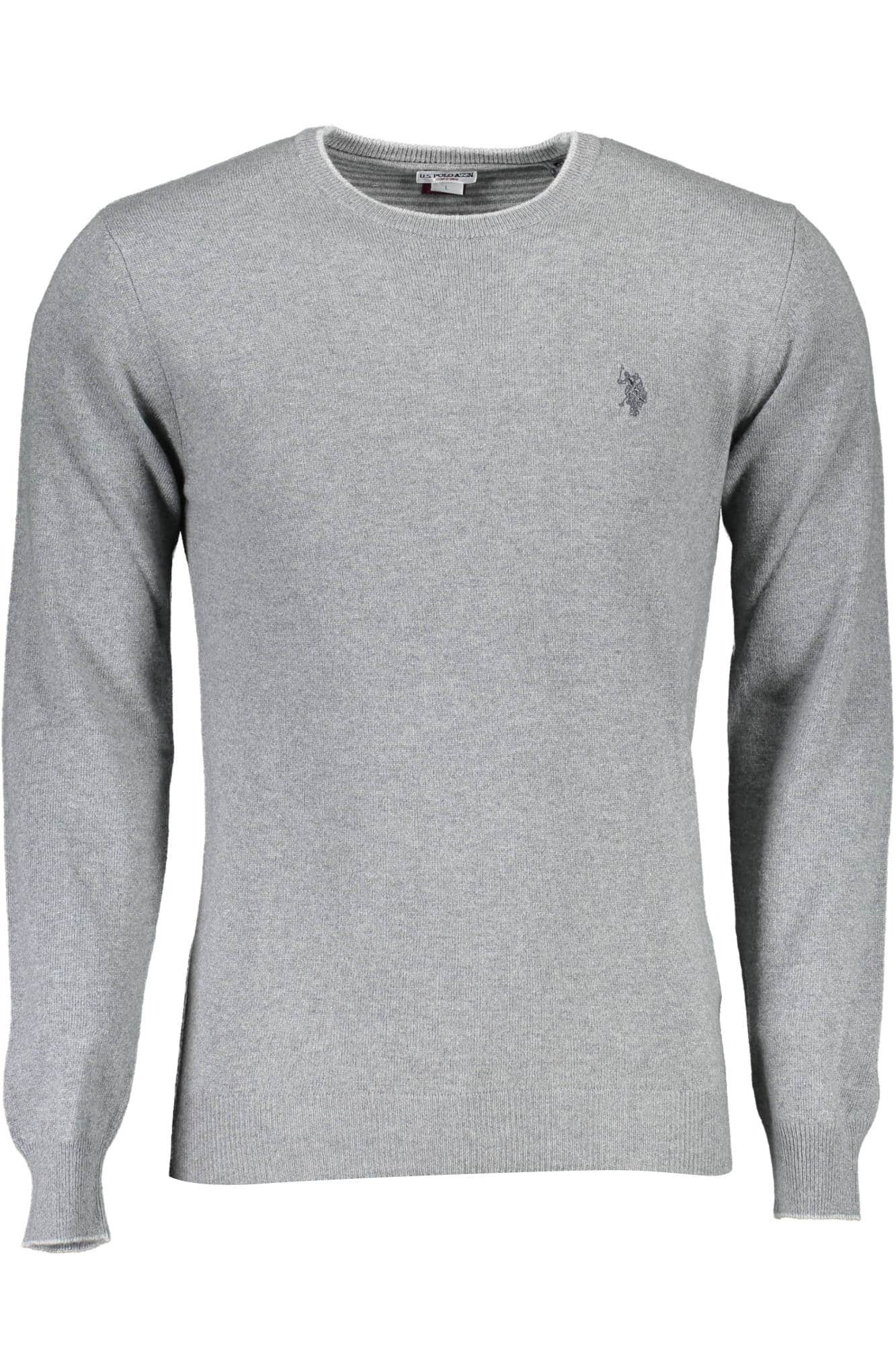 US POLO ASSN. HERREN GRAU PULLOVER