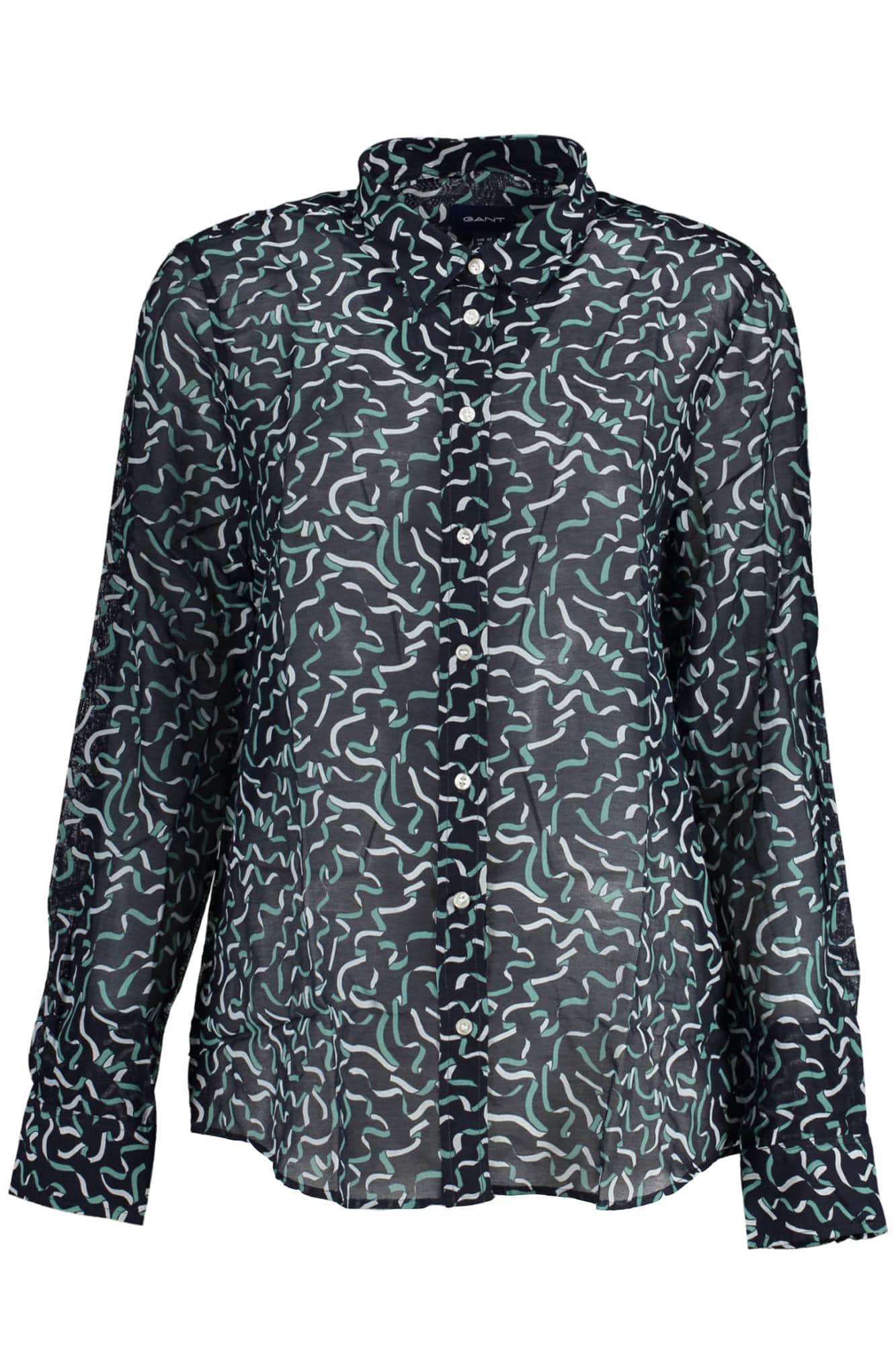 GANT DAMEN LANGARM SHIRT BLAU