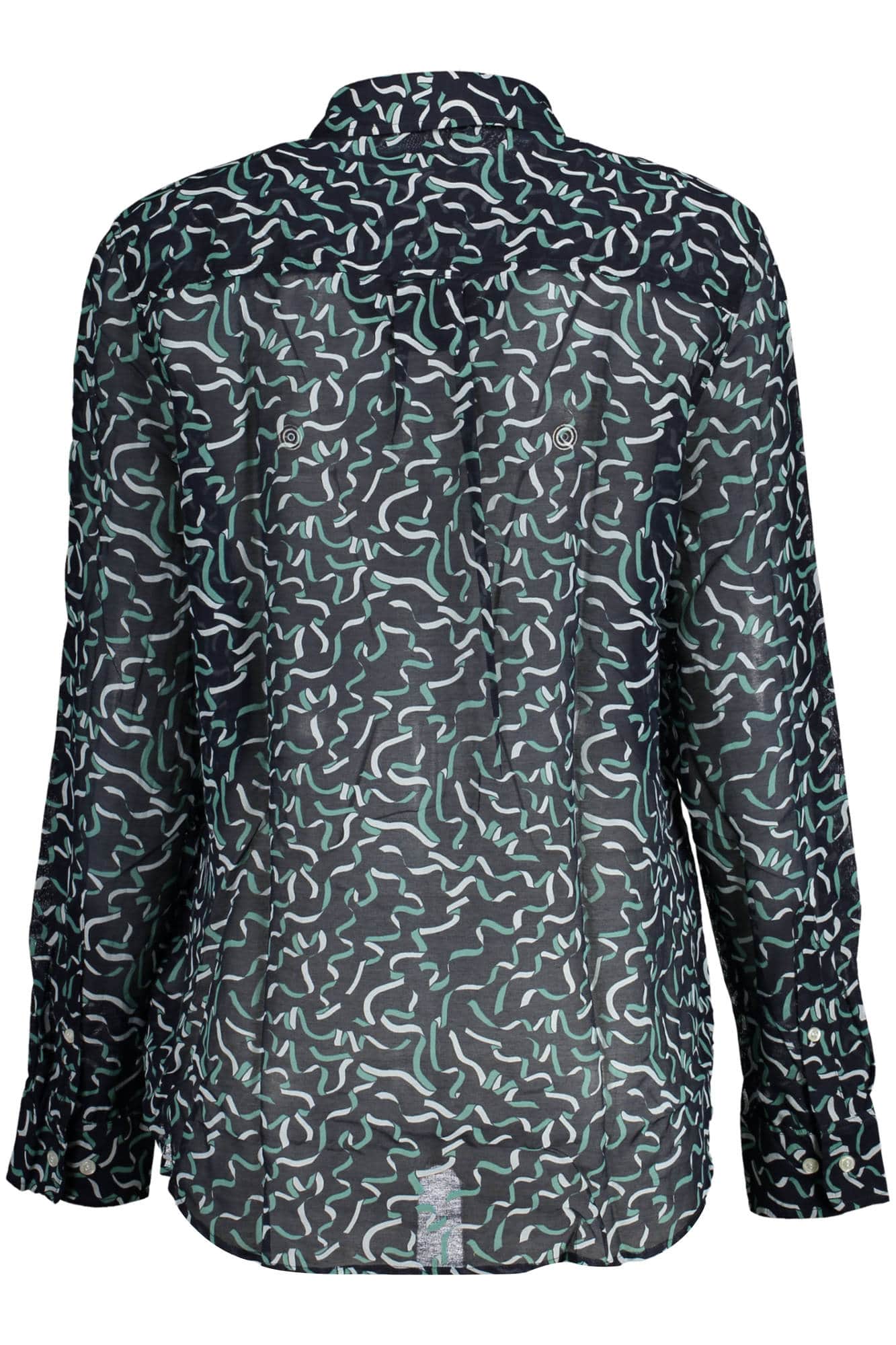 GANT DAMEN LANGARM SHIRT BLAU