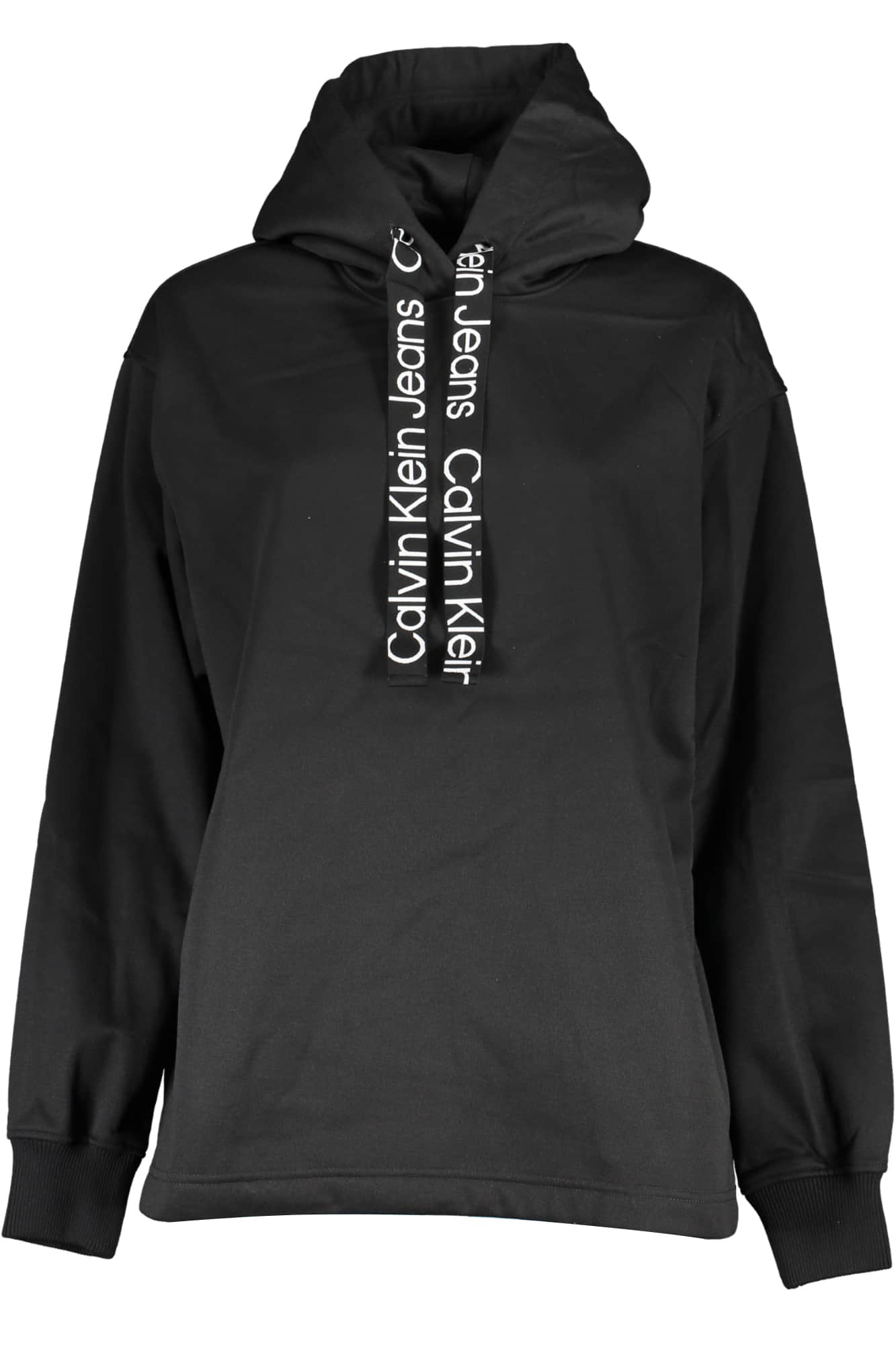 CALVIN KLEIN DAMEN OHNE REISSVERSCHLUSS SWEATSHIRT SCHWARZ