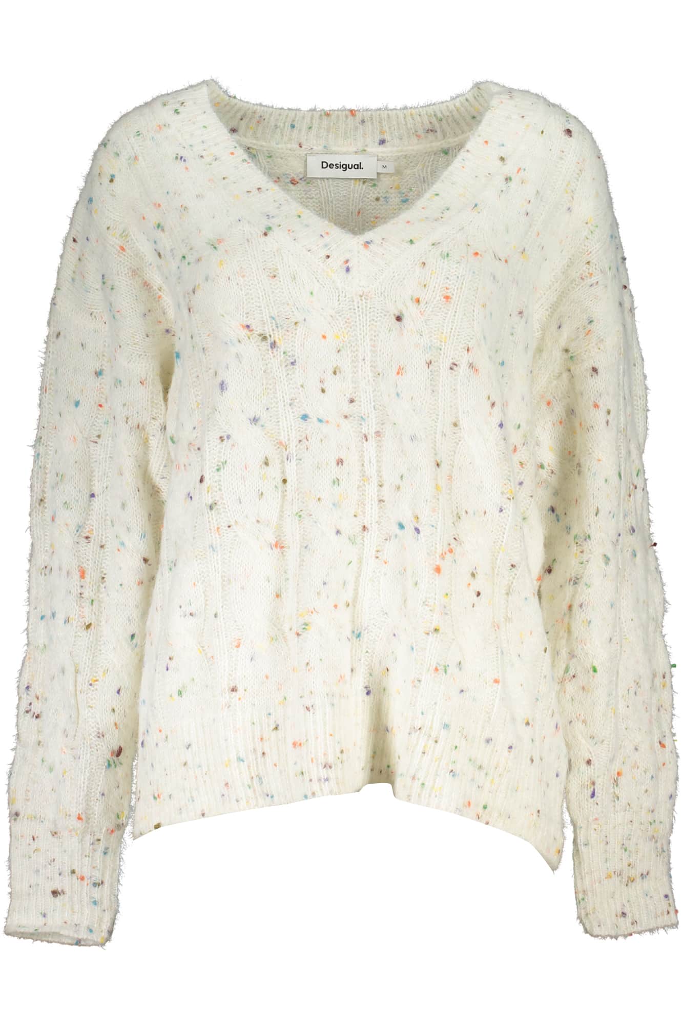 DESIGUAL WEISS DAMEN PULLOVER