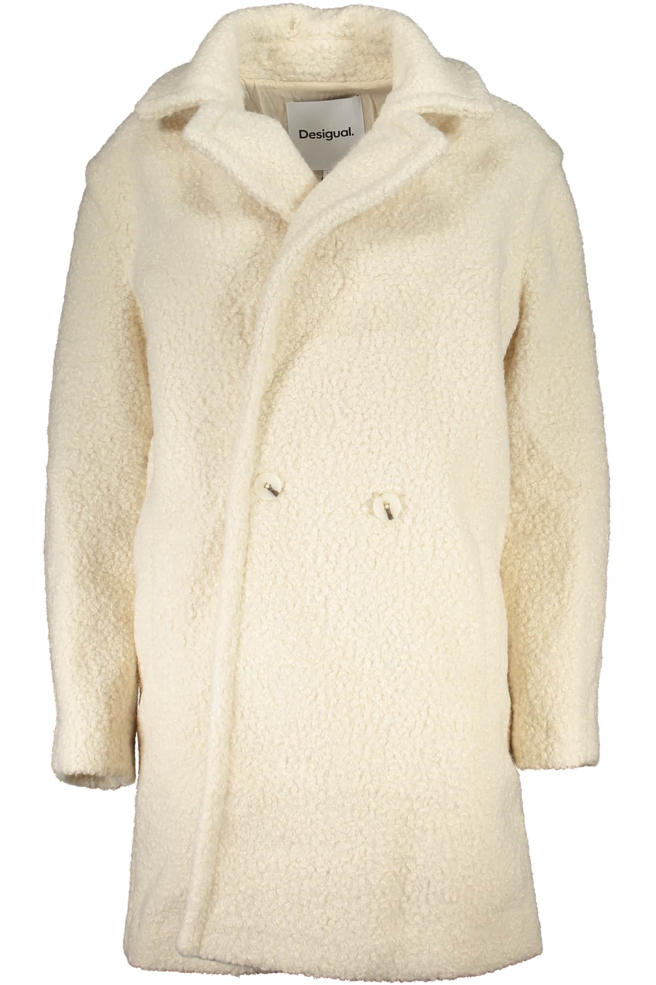 DESIGUAL WEISS DAMEN MANTEL