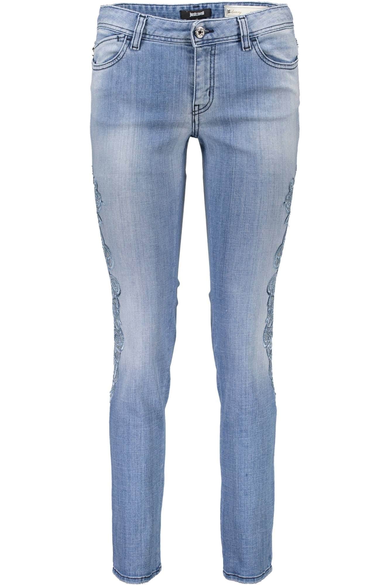 JUST CAVALLI JEANS DENIM DAMEN LEICHT BLAU