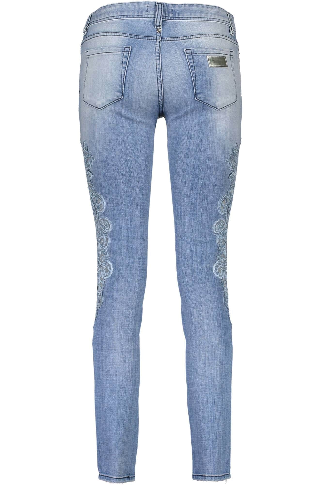 JUST CAVALLI JEANS DENIM DAMEN LEICHT BLAU