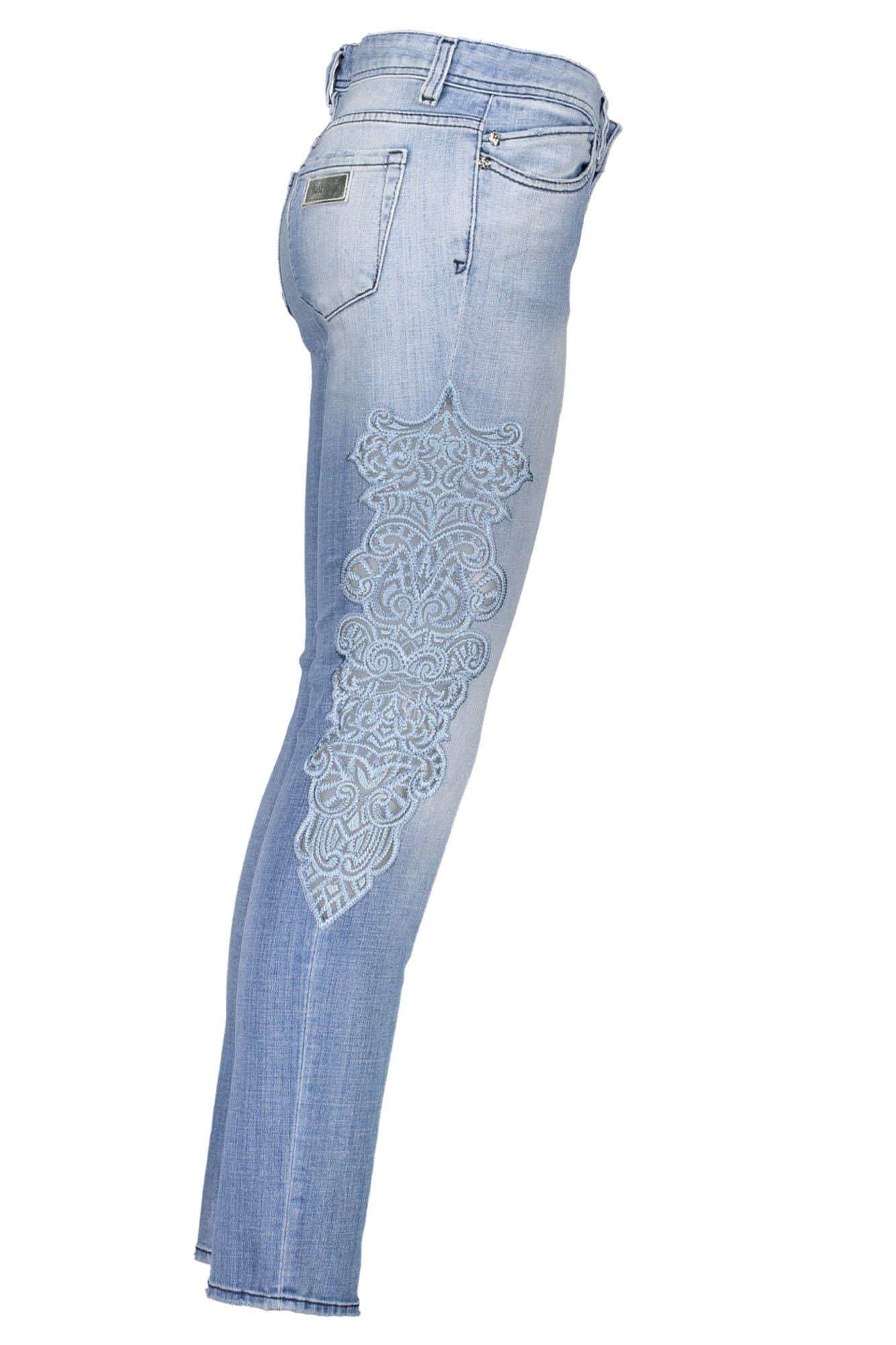 JUST CAVALLI JEANS DENIM DAMEN LEICHT BLAU
