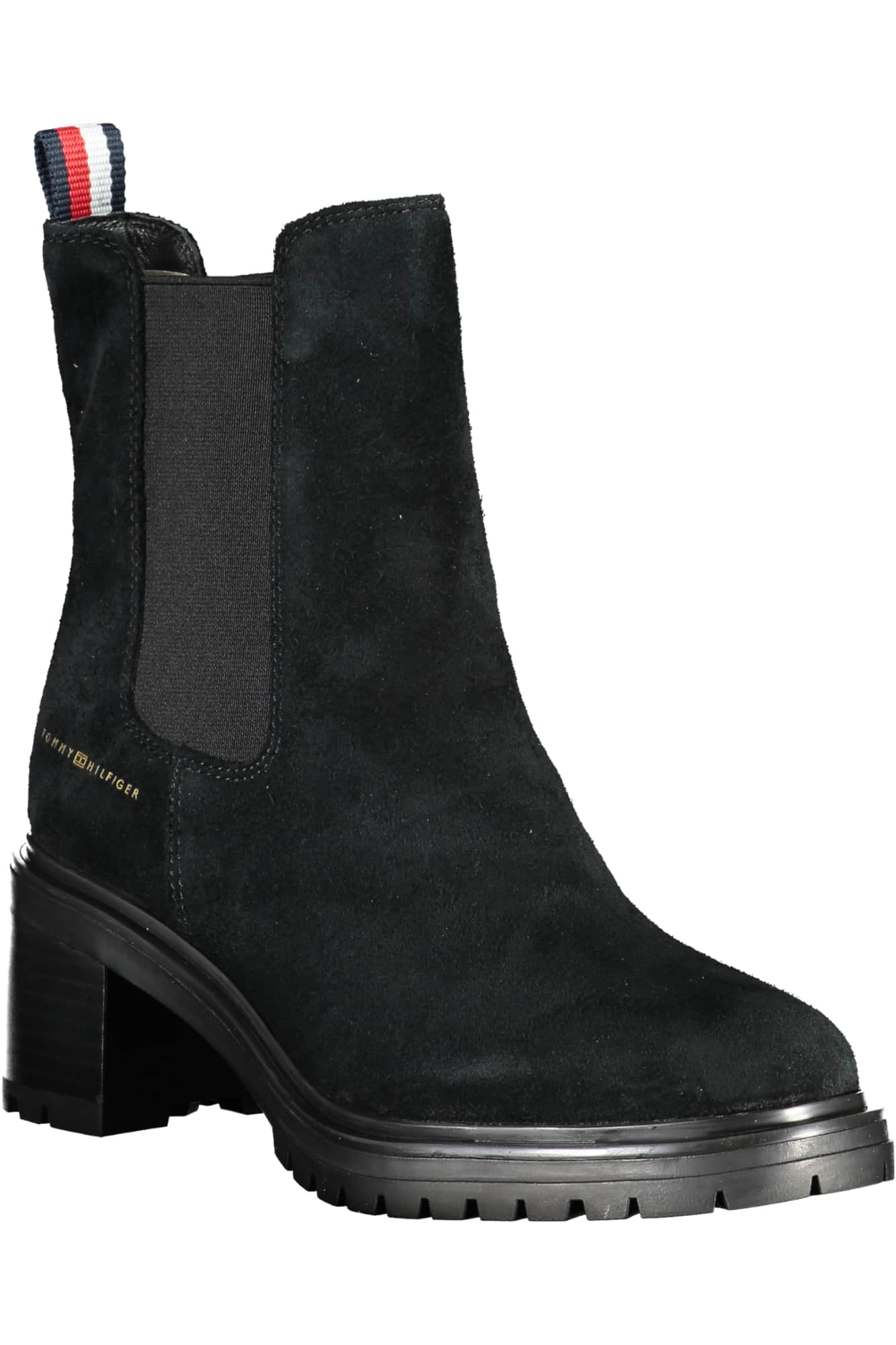 TOMMY HILFIGER SCHWARZ DAMEN SCHUHE STIEFEL