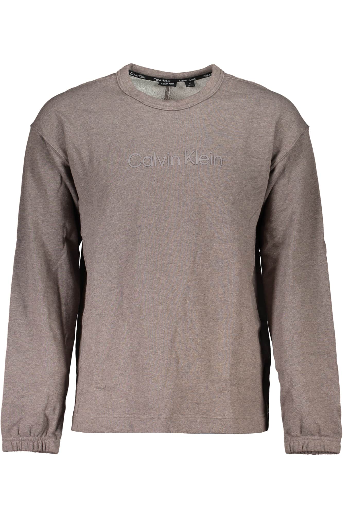 CALVIN KLEIN HERREN BRAUN OHNE REISSVERSCHLUSS SWEATSHIRT
