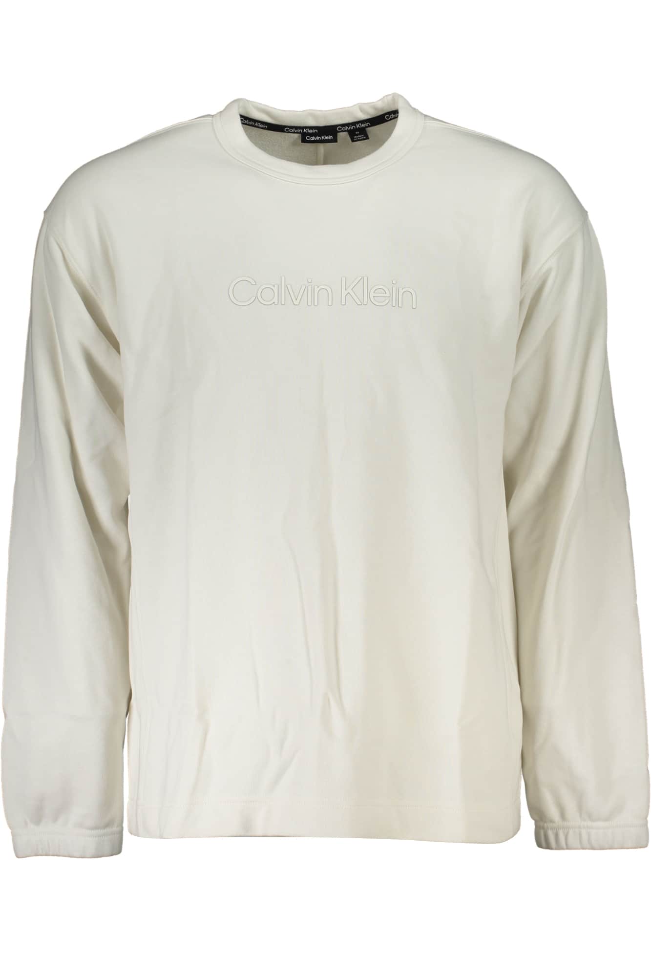 CALVIN KLEIN HERREN WEISS OHNE REISSVERSCHLUSS SWEATSHIRT