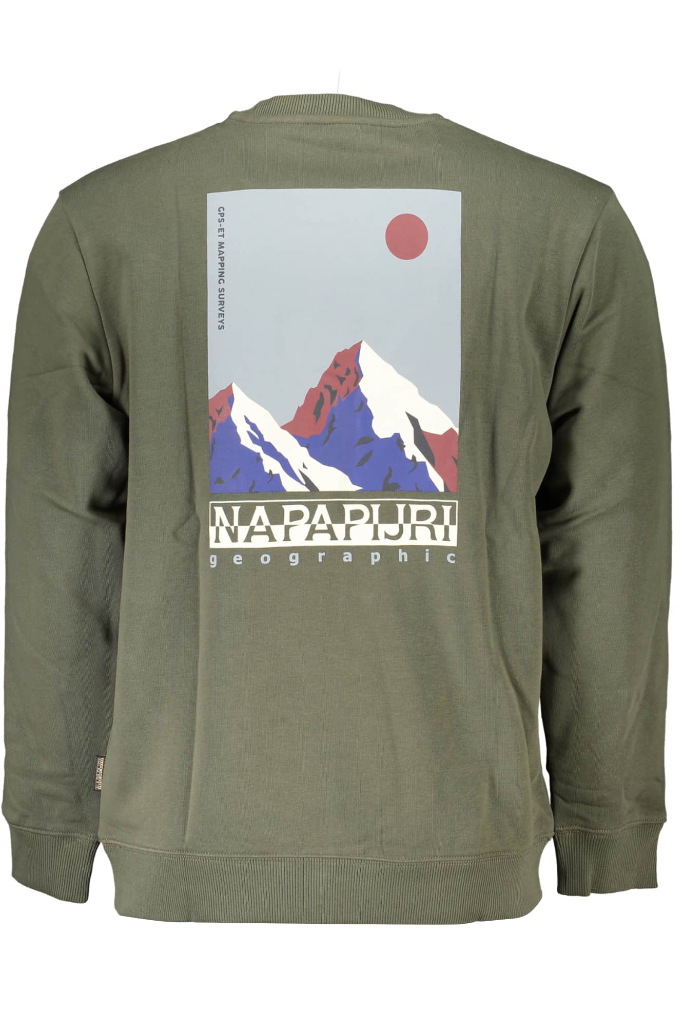 NAPAPIJRI GRÜN HERREN OHNE REISSVERSCHLUSS SWEATSHIRT