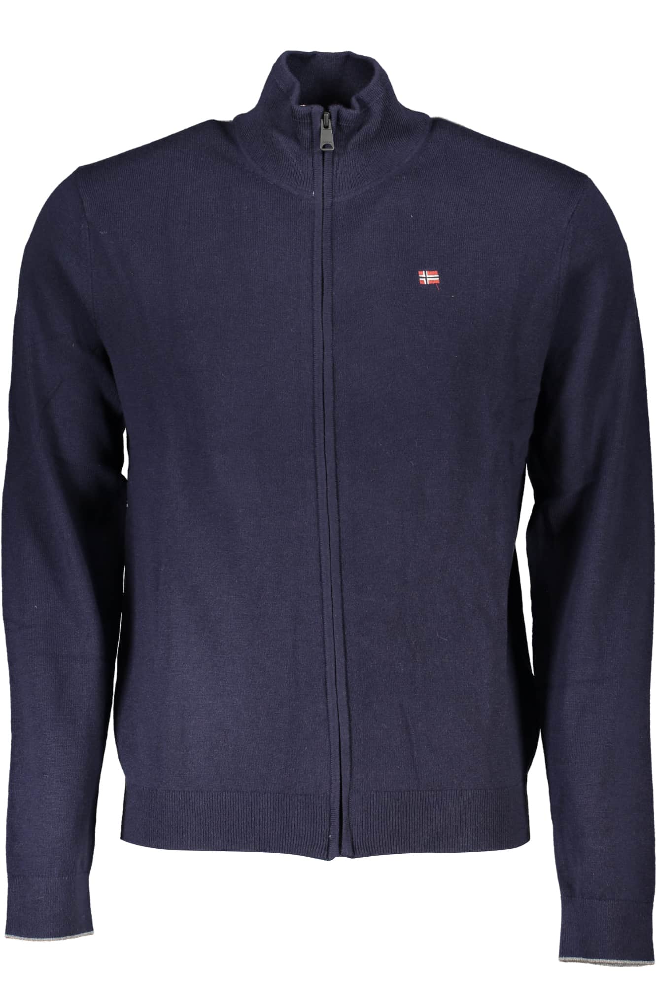 NAPAPIJRI HERREN BLAU STRICKJACKE