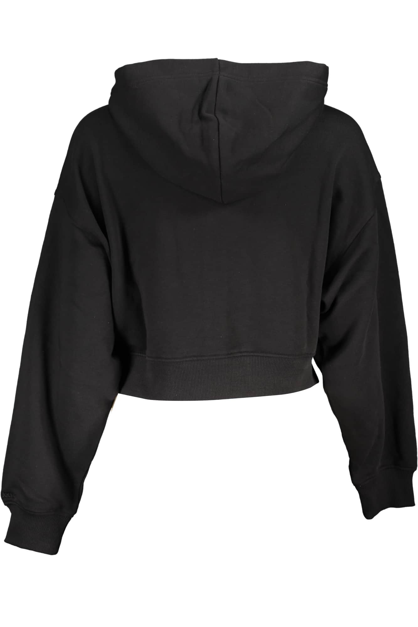 CALVIN KLEIN DAMEN SCHWARZ SWEATSHIRT MIT REISSVERSCHLUSS