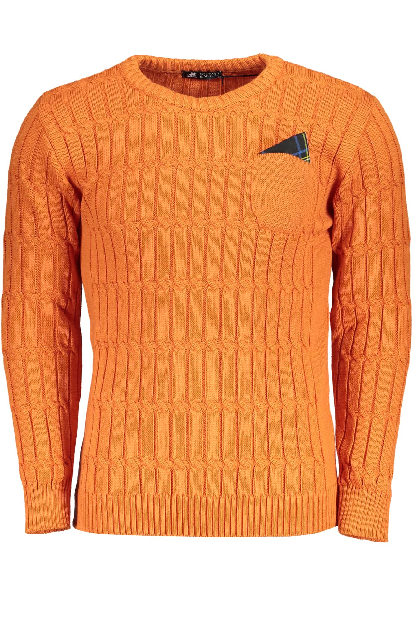 US GRAND HERREN SCHWARZ PULLOVER
