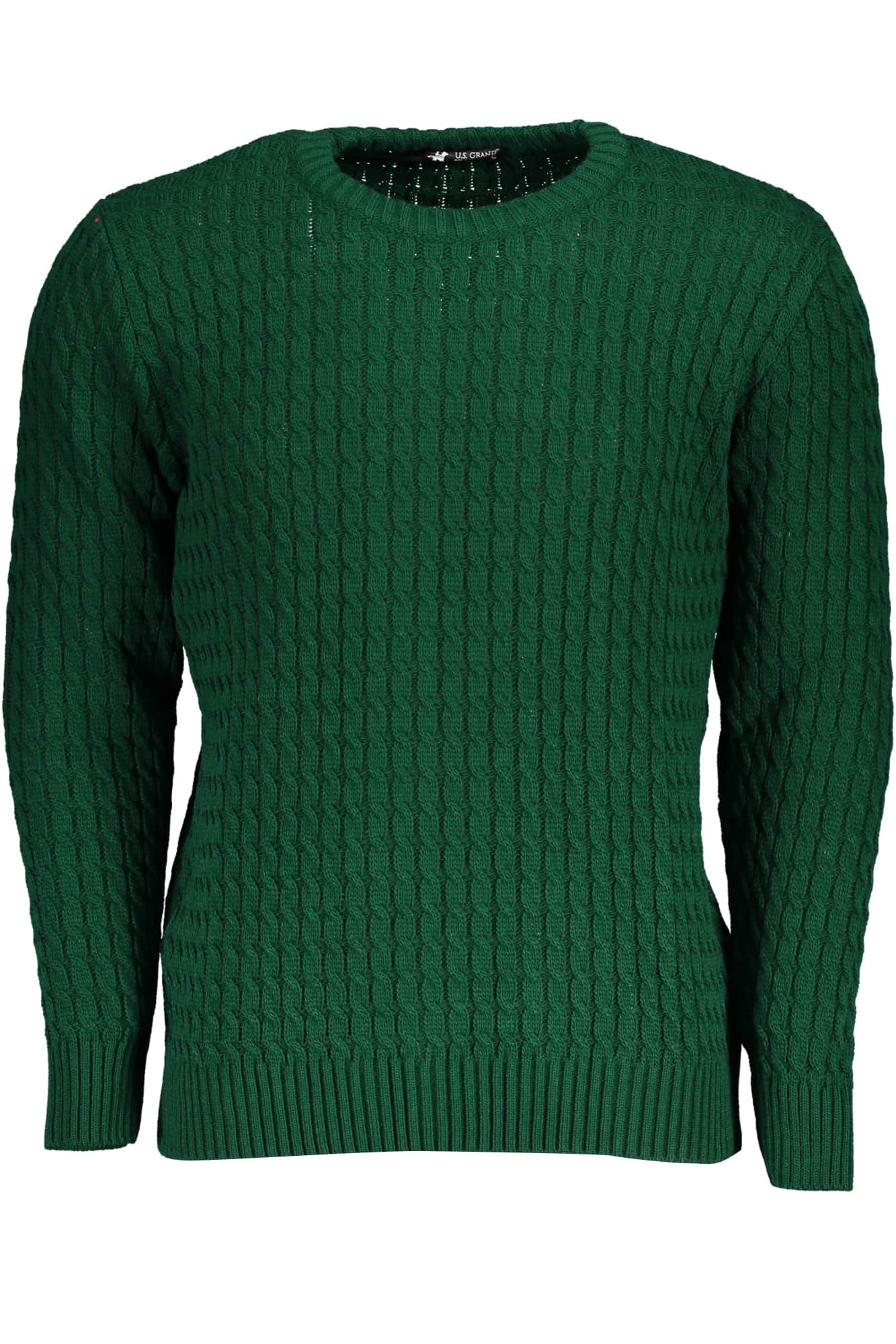 US GRAND HERREN SCHWARZ PULLOVER